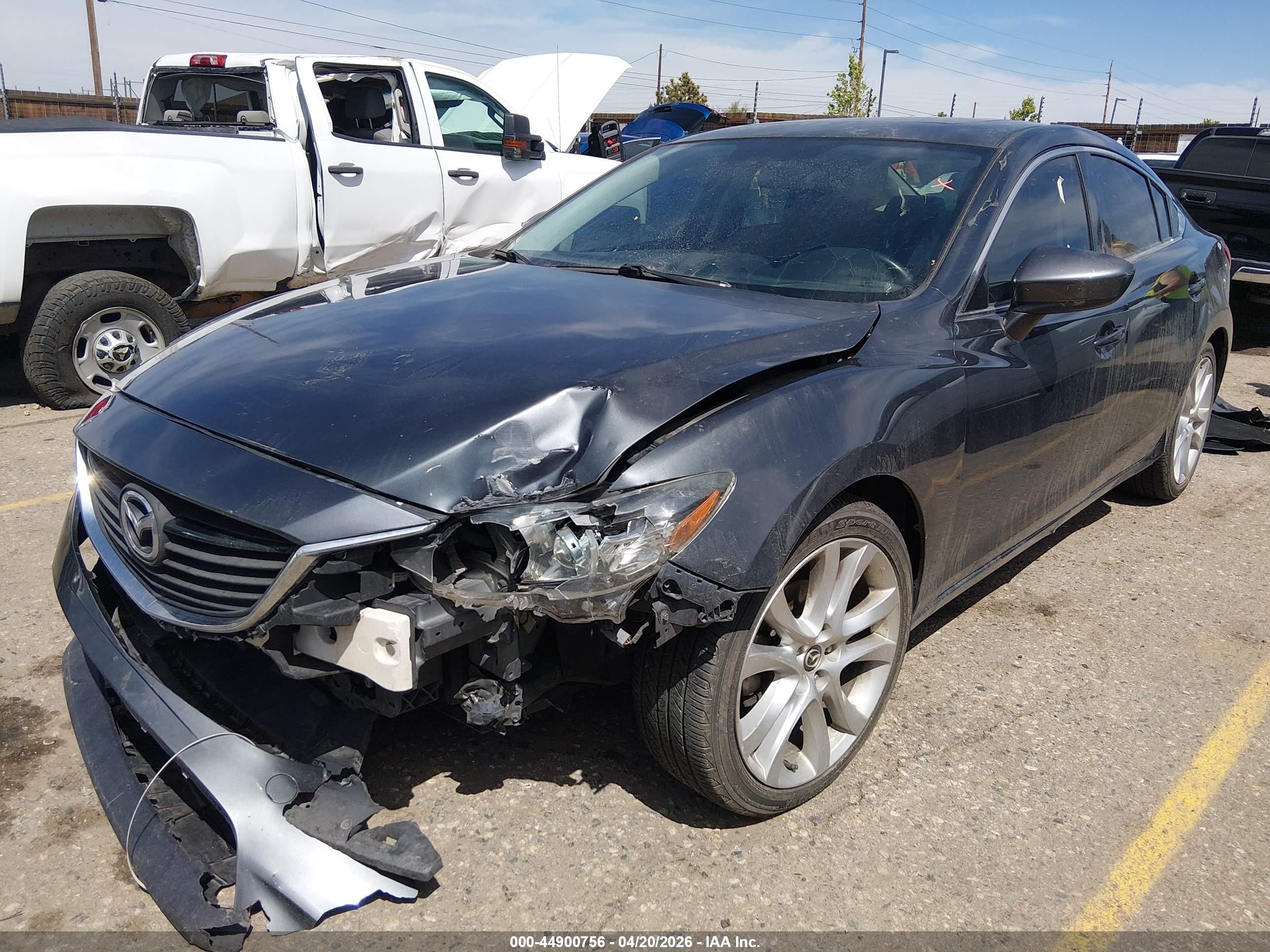 2015 Mazda Mazda6 I Touring Серый vin: JM1GJ1V53F1190191