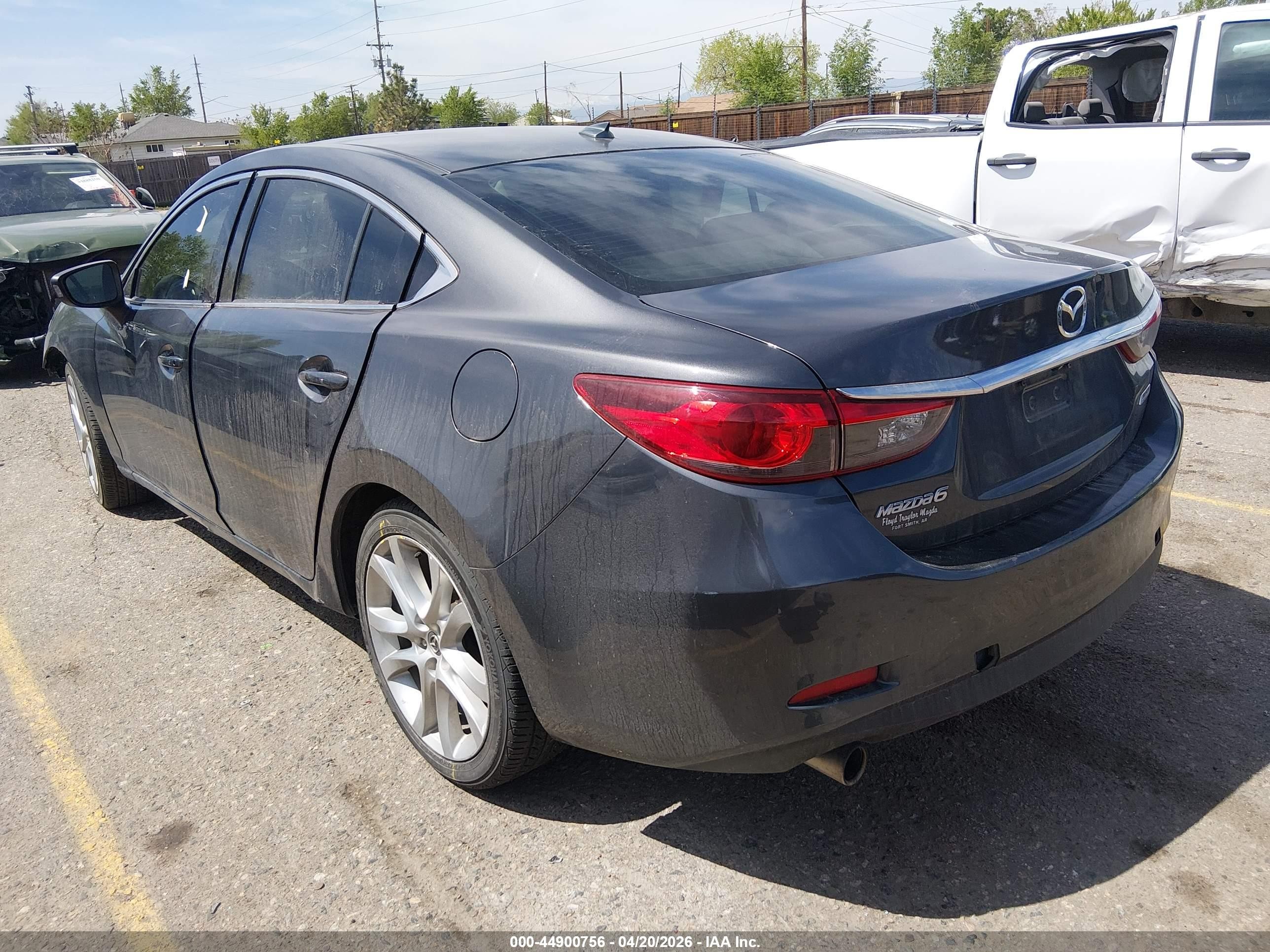 2015 Mazda Mazda6 I Touring Серый vin: JM1GJ1V53F1190191