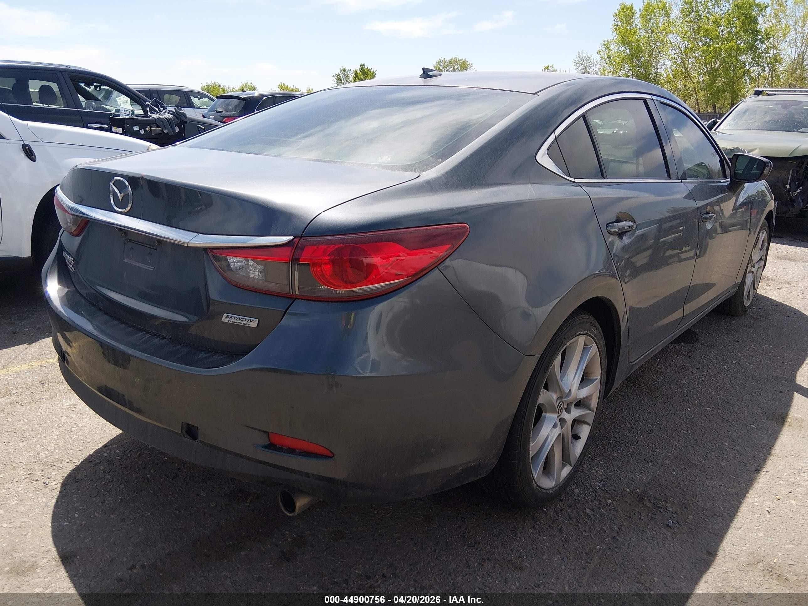 2015 Mazda Mazda6 I Touring Серый vin: JM1GJ1V53F1190191