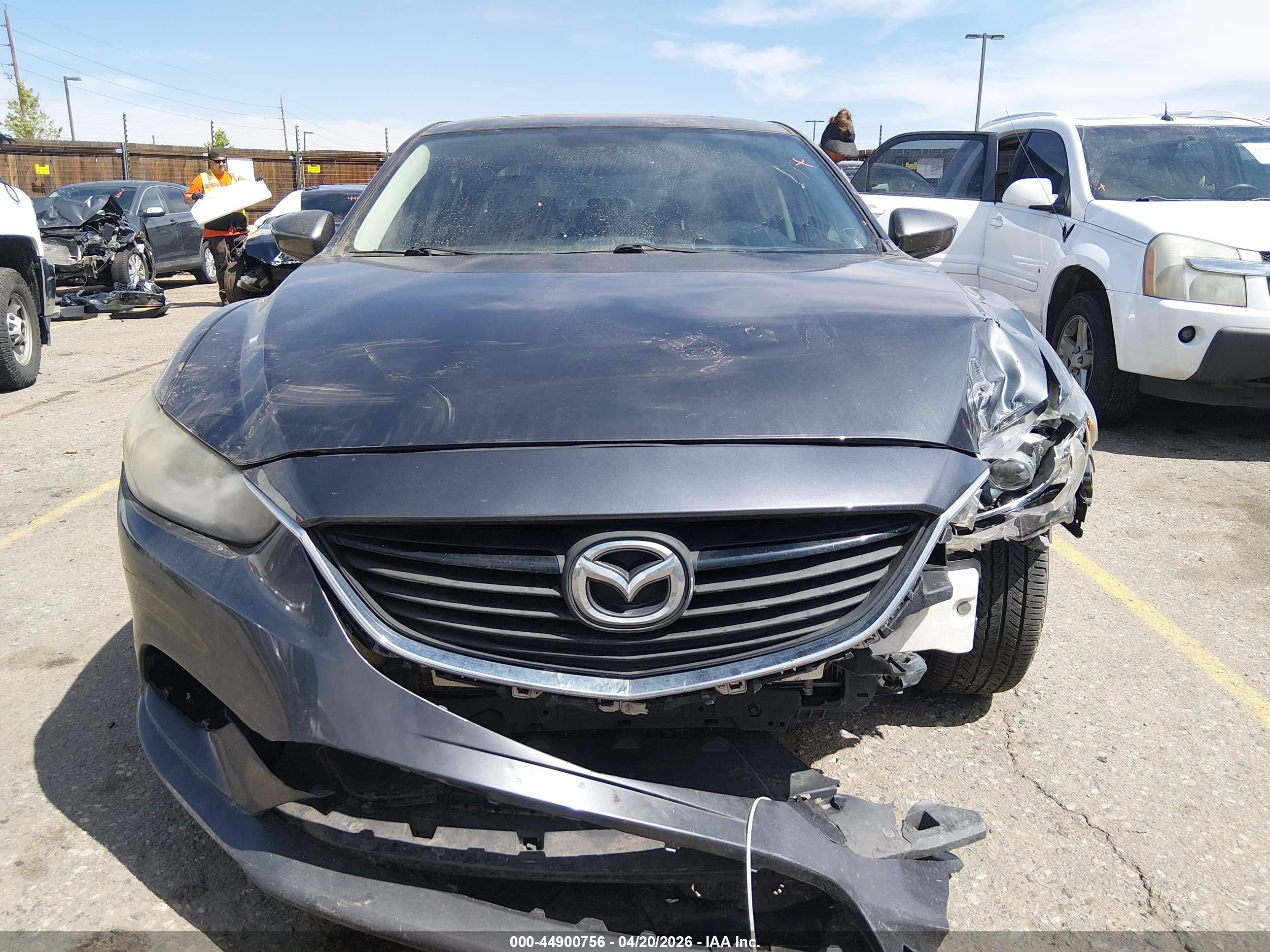 2015 Mazda Mazda6 I Touring Серый vin: JM1GJ1V53F1190191