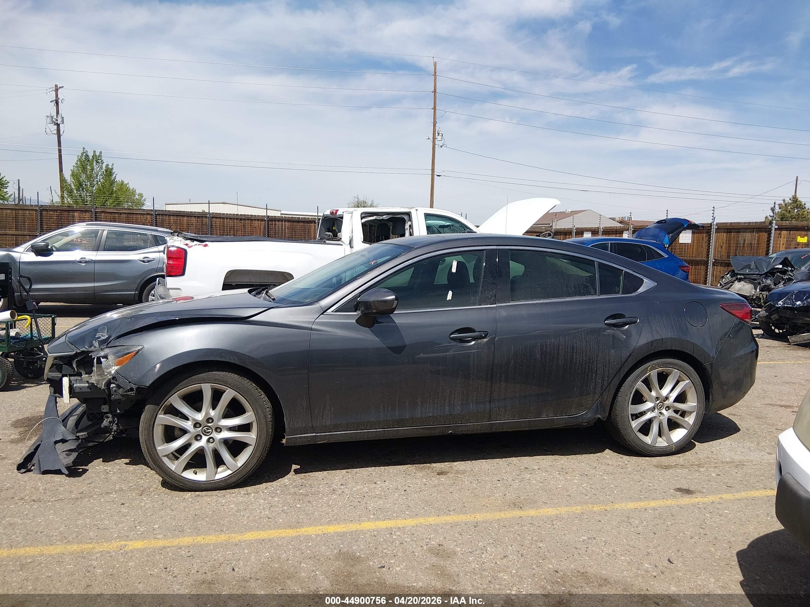 2015 Mazda Mazda6 I Touring Серый vin: JM1GJ1V53F1190191