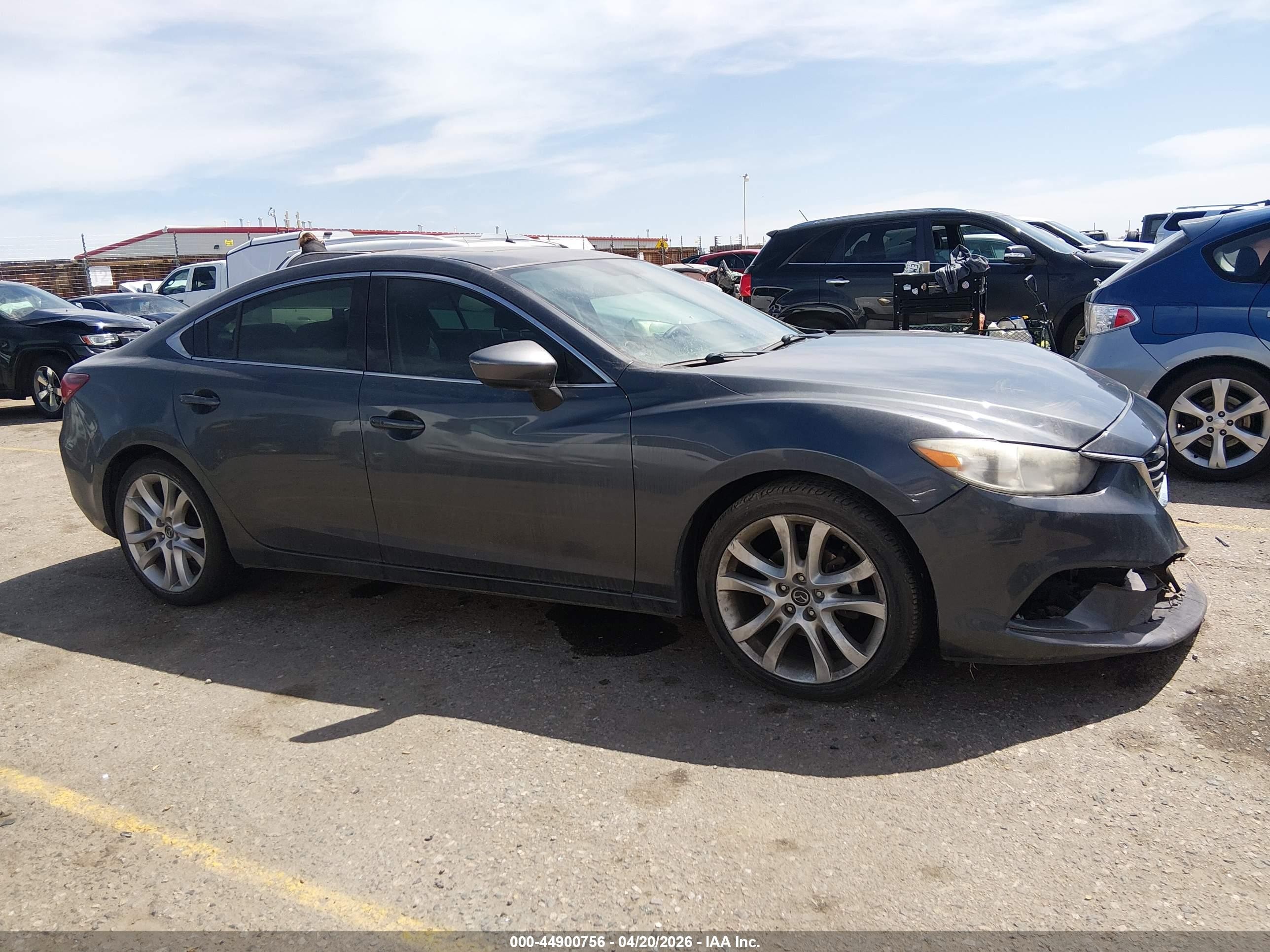 2015 Mazda Mazda6 I Touring Серый vin: JM1GJ1V53F1190191