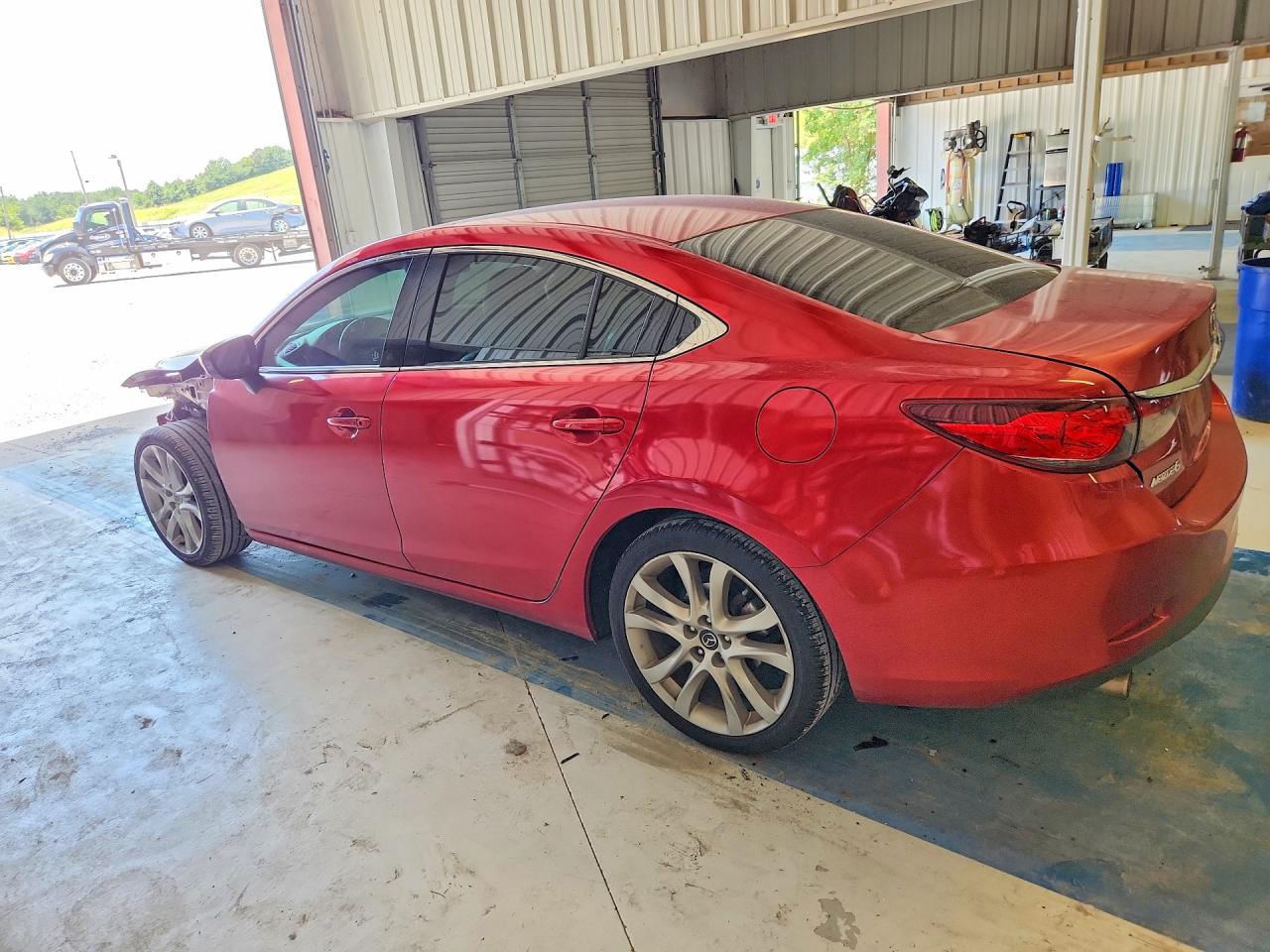 2015 Mazda 6 Touring Red vin: JM1GJ1V53F1197321