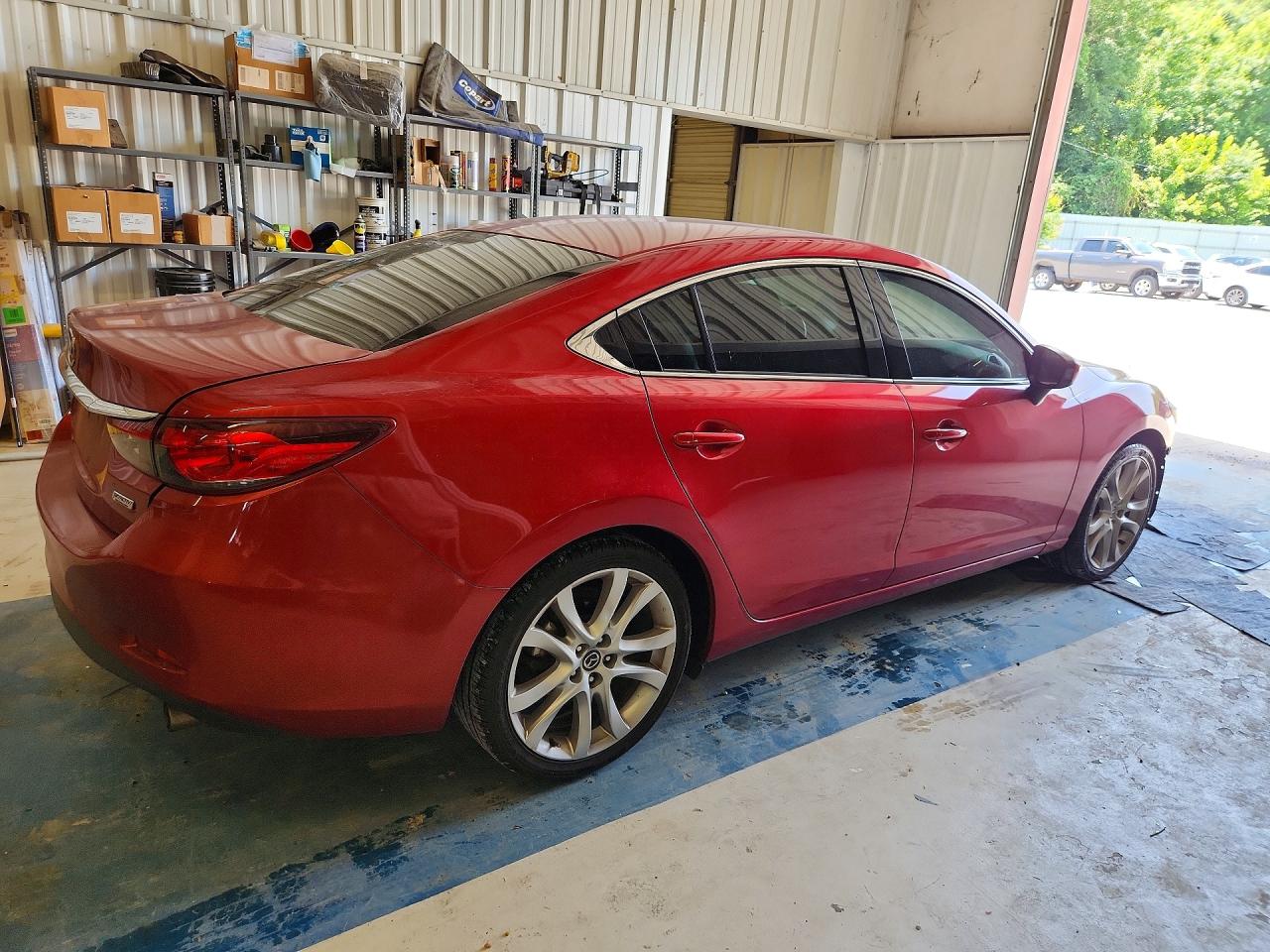 2015 Mazda 6 Touring Red vin: JM1GJ1V53F1197321