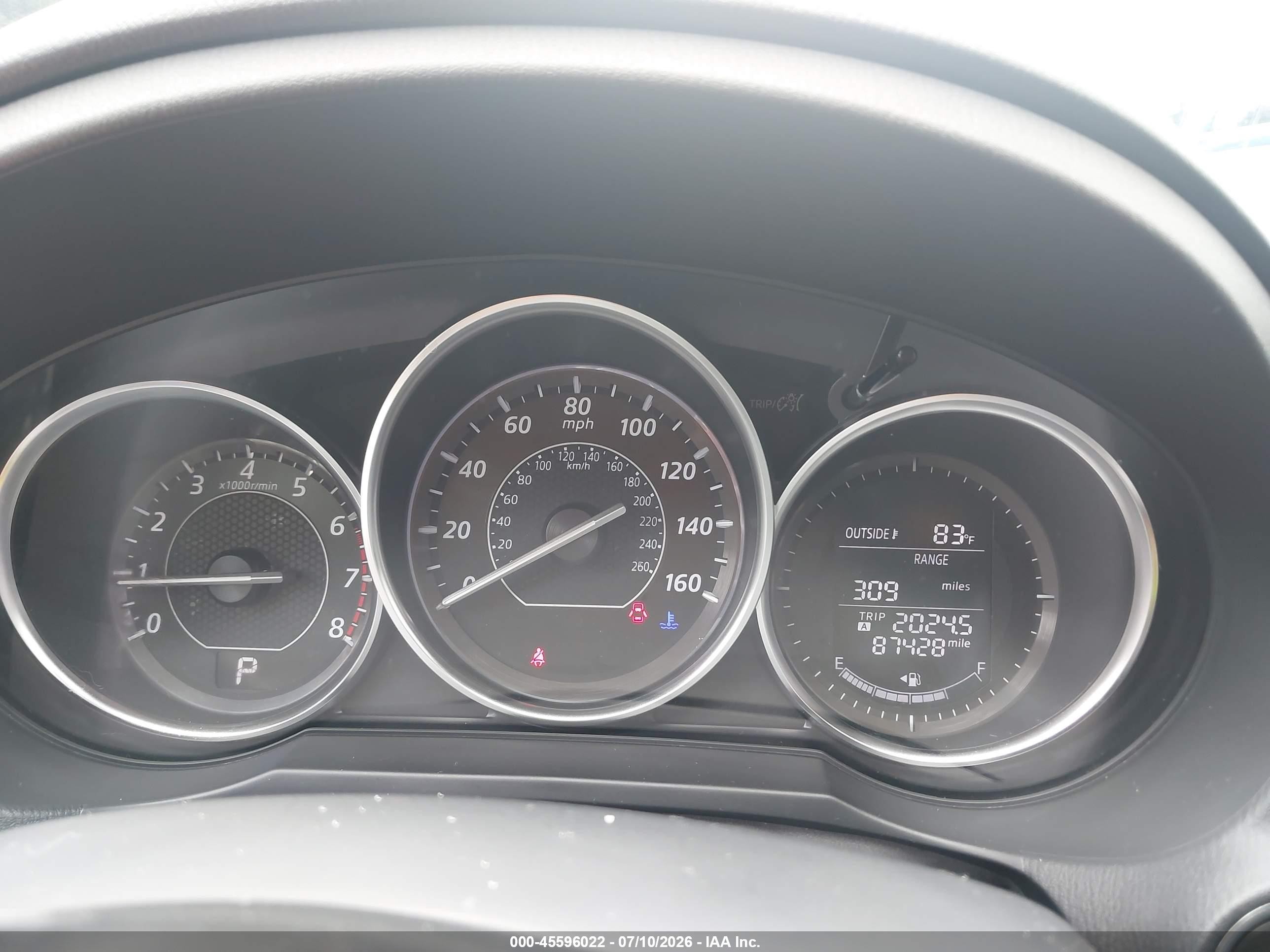 2015 Mazda Mazda6 I Touring Red vin: JM1GJ1V53F1208690