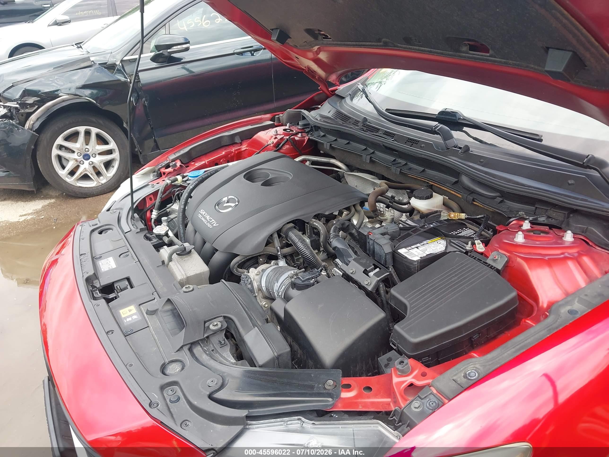 2015 Mazda Mazda6 I Touring Red vin: JM1GJ1V53F1208690