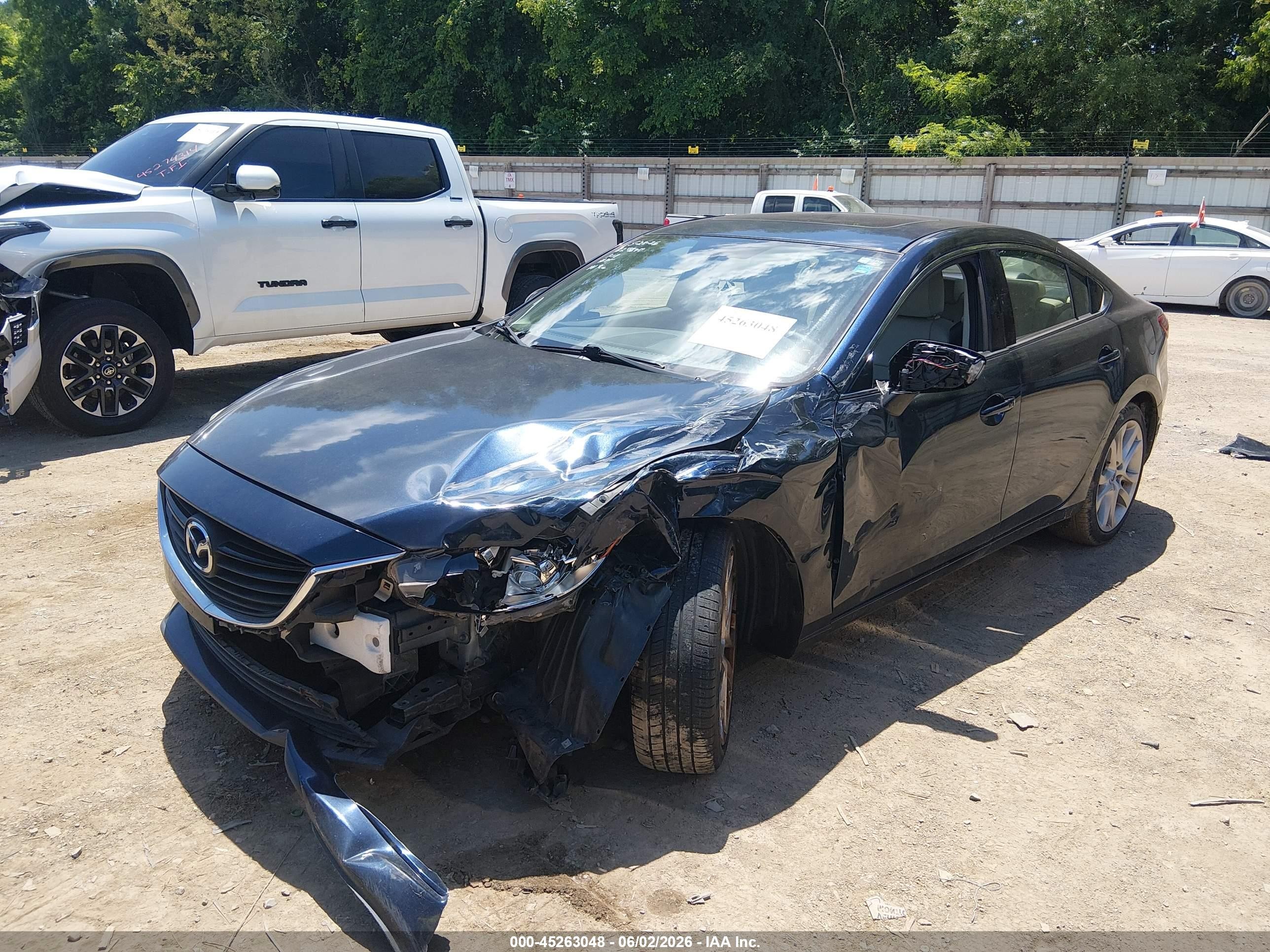 2015 Mazda Mazda6 I Touring Blue vin: JM1GJ1V53F1209449
