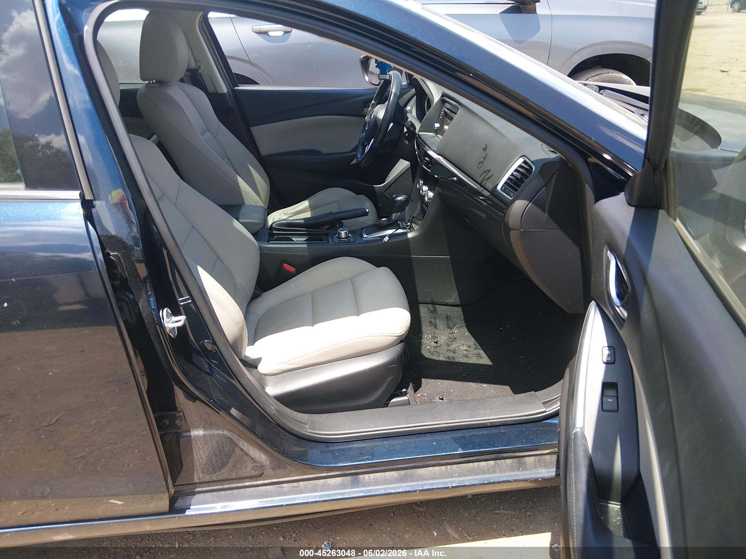 2015 Mazda Mazda6 I Touring Blue vin: JM1GJ1V53F1209449