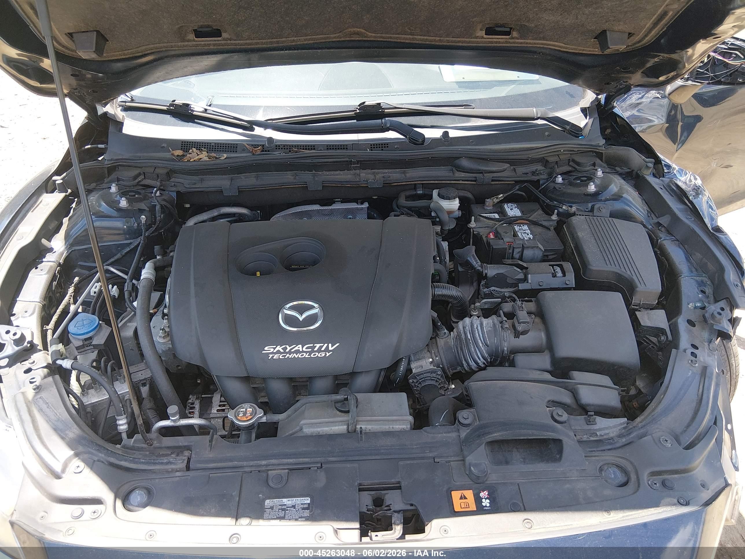 2015 Mazda Mazda6 I Touring Blue vin: JM1GJ1V53F1209449