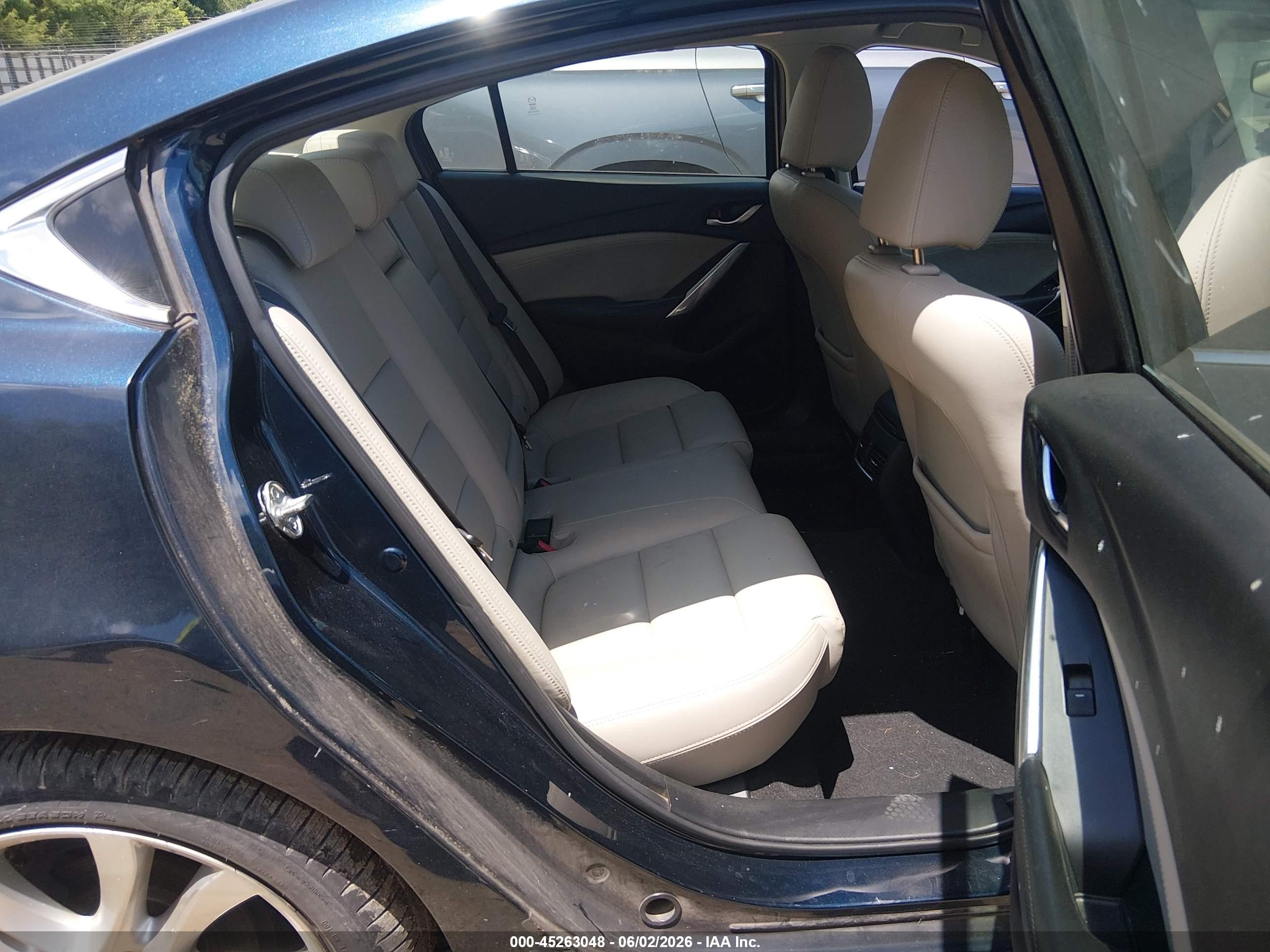 2015 Mazda Mazda6 I Touring Blue vin: JM1GJ1V53F1209449