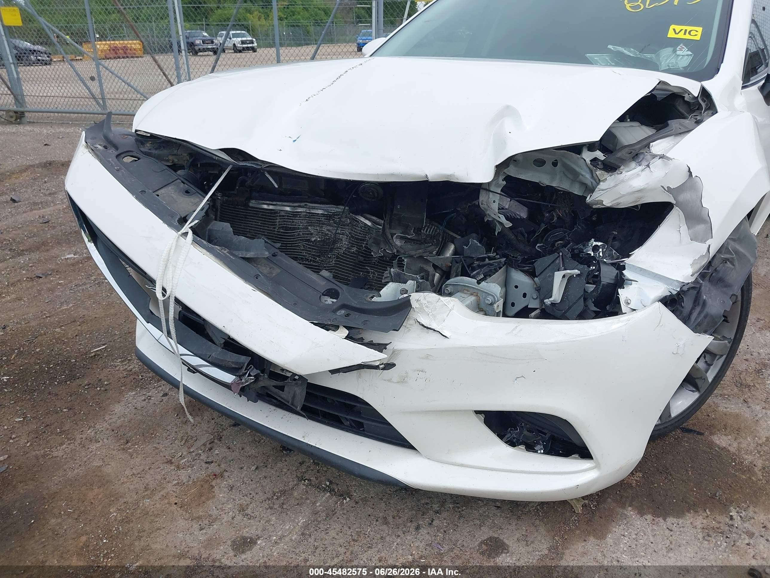 2015 Mazda Mazda6 I Touring White vin: JM1GJ1V53F1215526