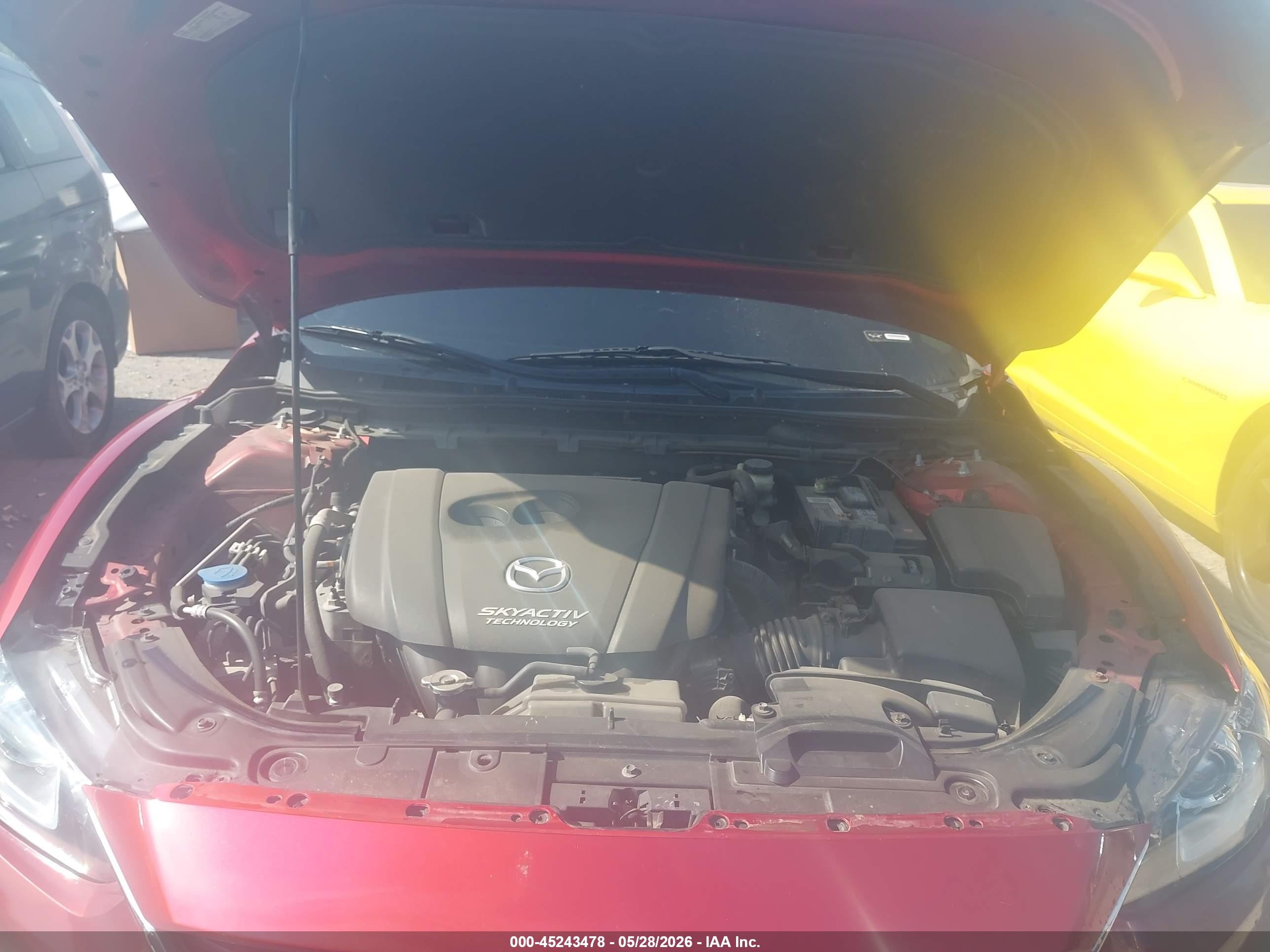 2015 Mazda Mazda6   Красный vin: JM1GJ1V53F1217437