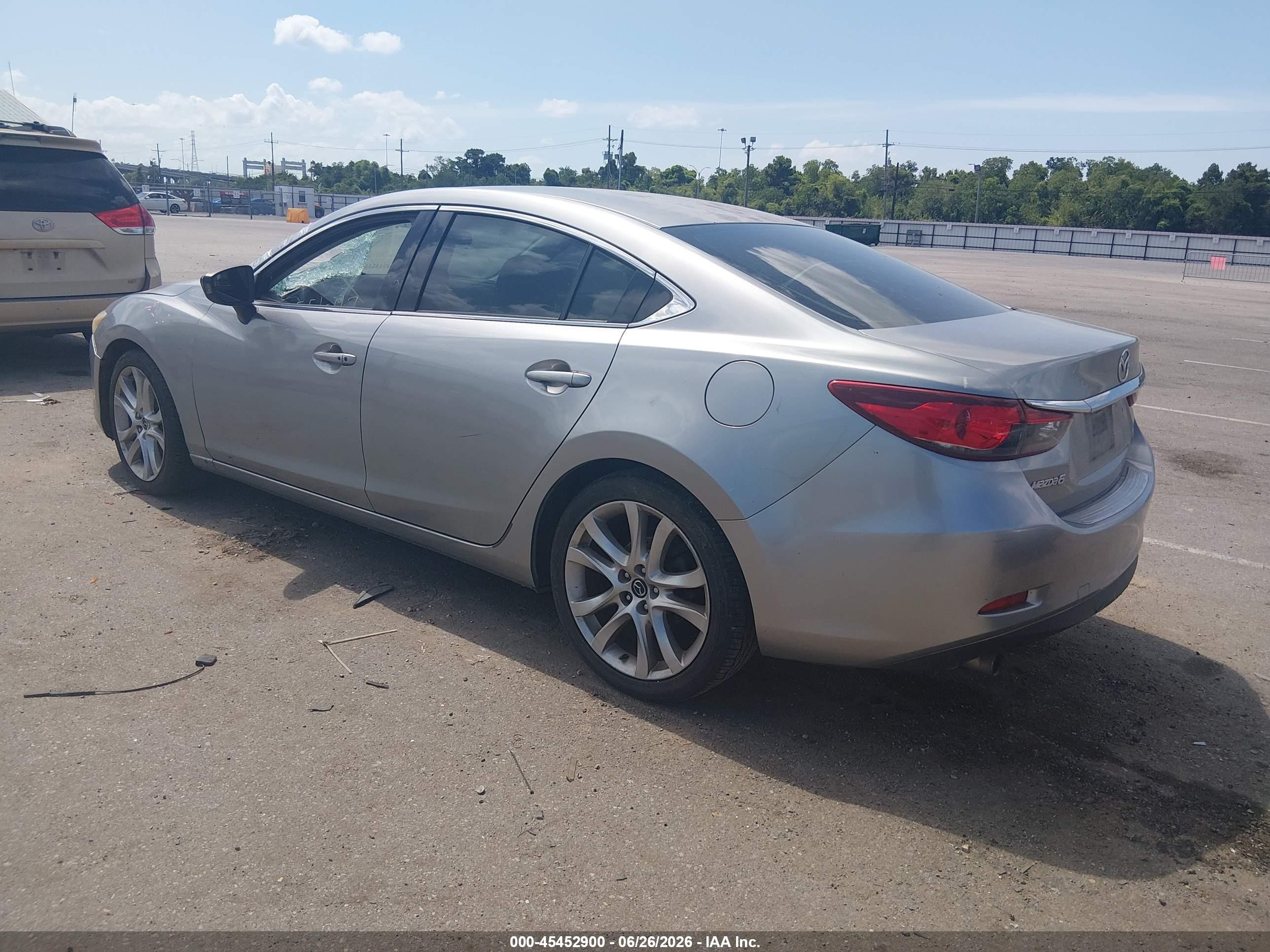 2015 Mazda Mazda6 I Touring Silver vin: JM1GJ1V53F1218233