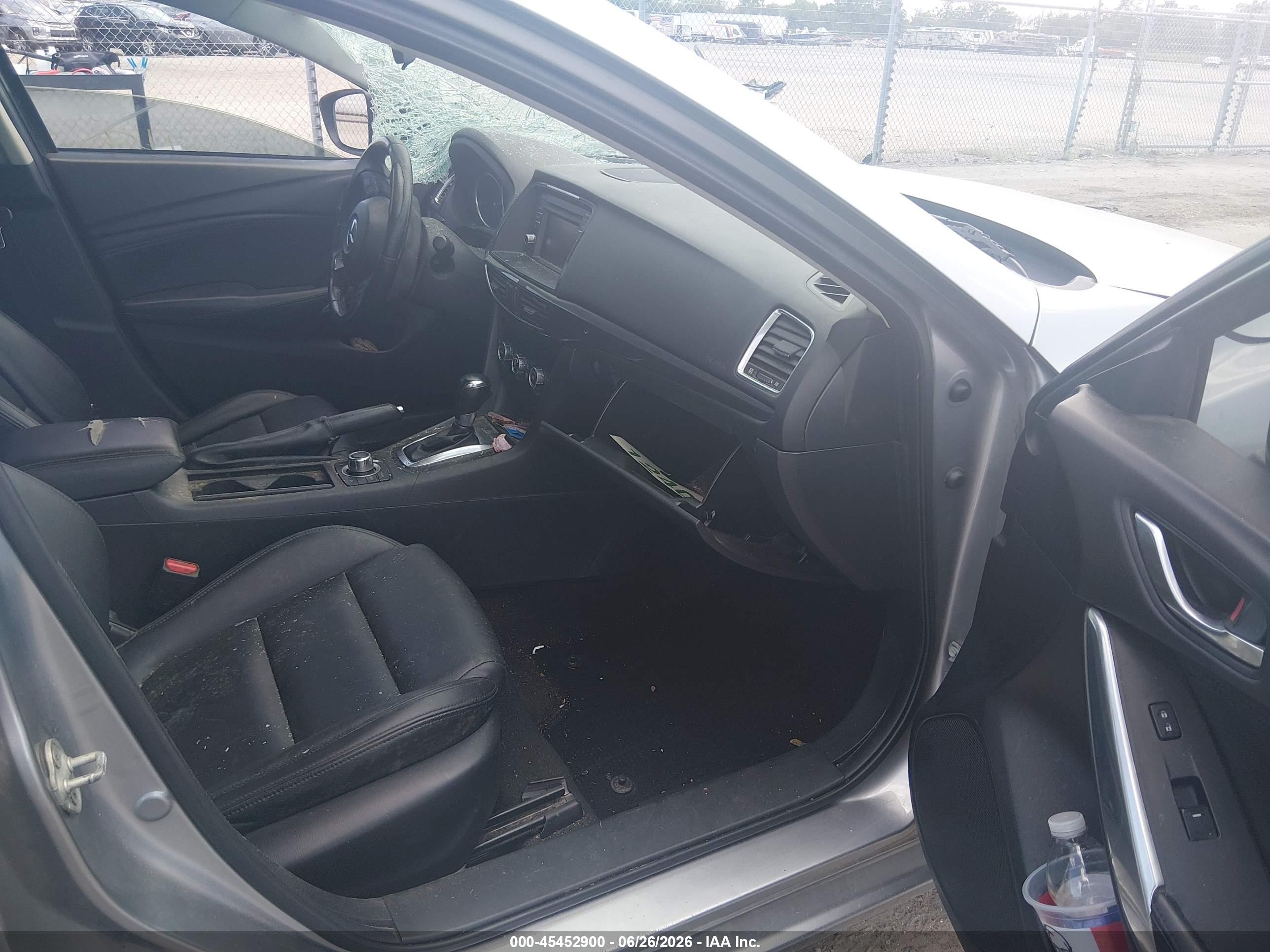 2015 Mazda Mazda6 I Touring Silver vin: JM1GJ1V53F1218233