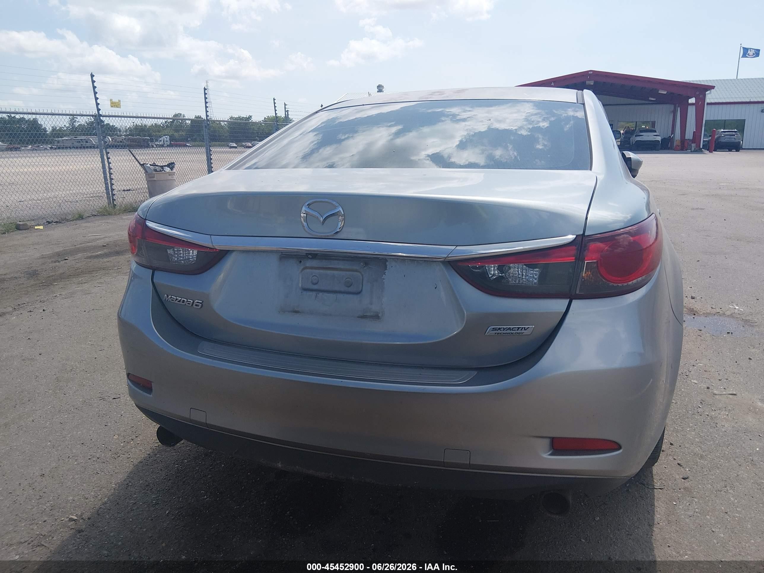 2015 Mazda Mazda6 I Touring Silver vin: JM1GJ1V53F1218233