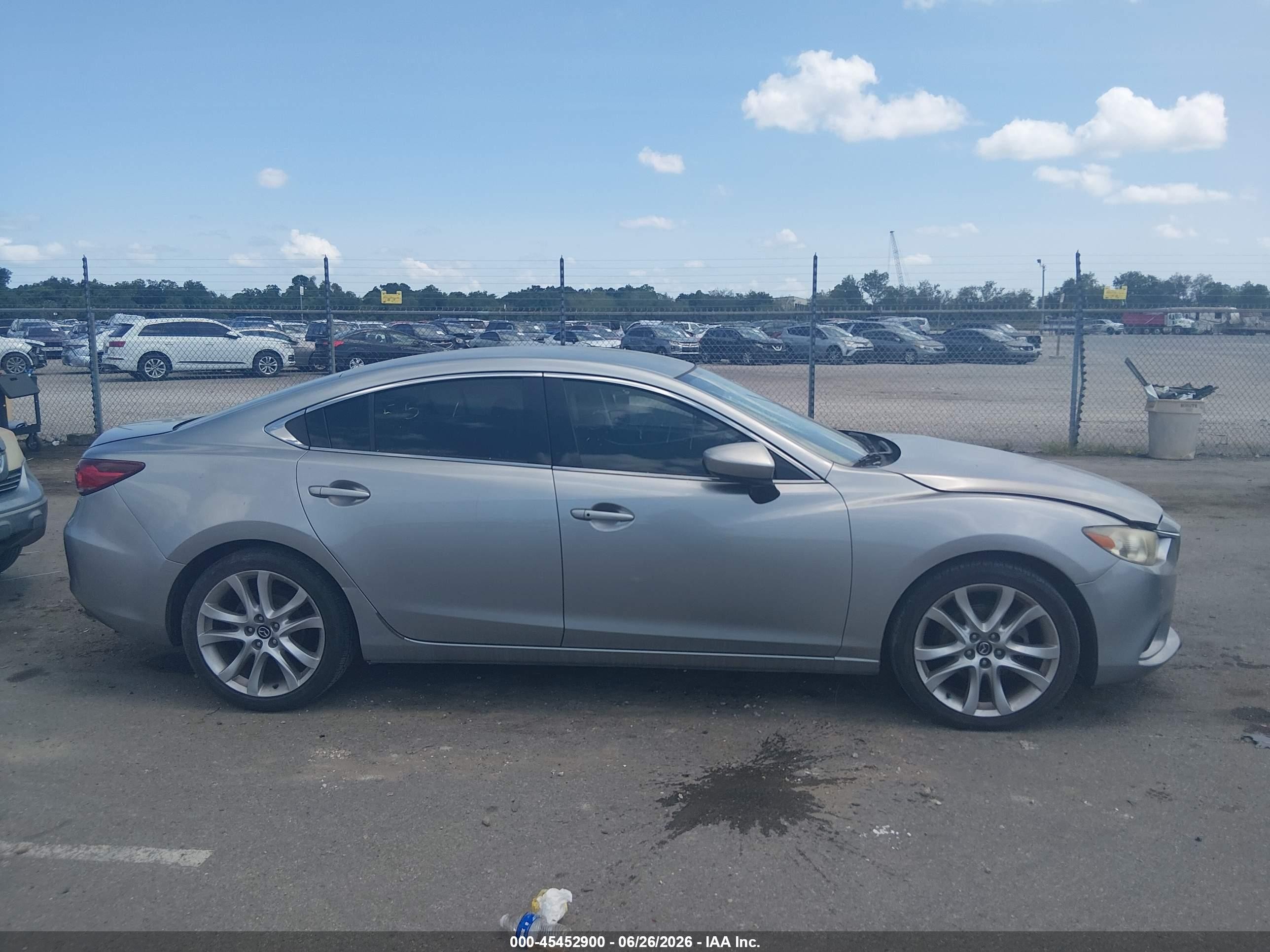 2015 Mazda Mazda6 I Touring Silver vin: JM1GJ1V53F1218233