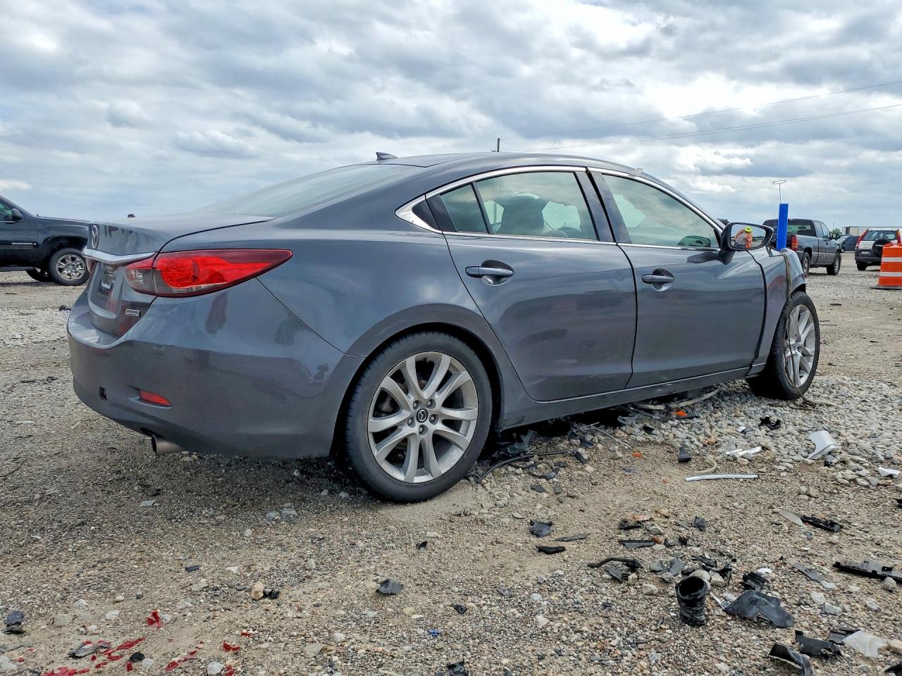 2015 Mazda 6 Touring Gray vin: JM1GJ1V53F1220841