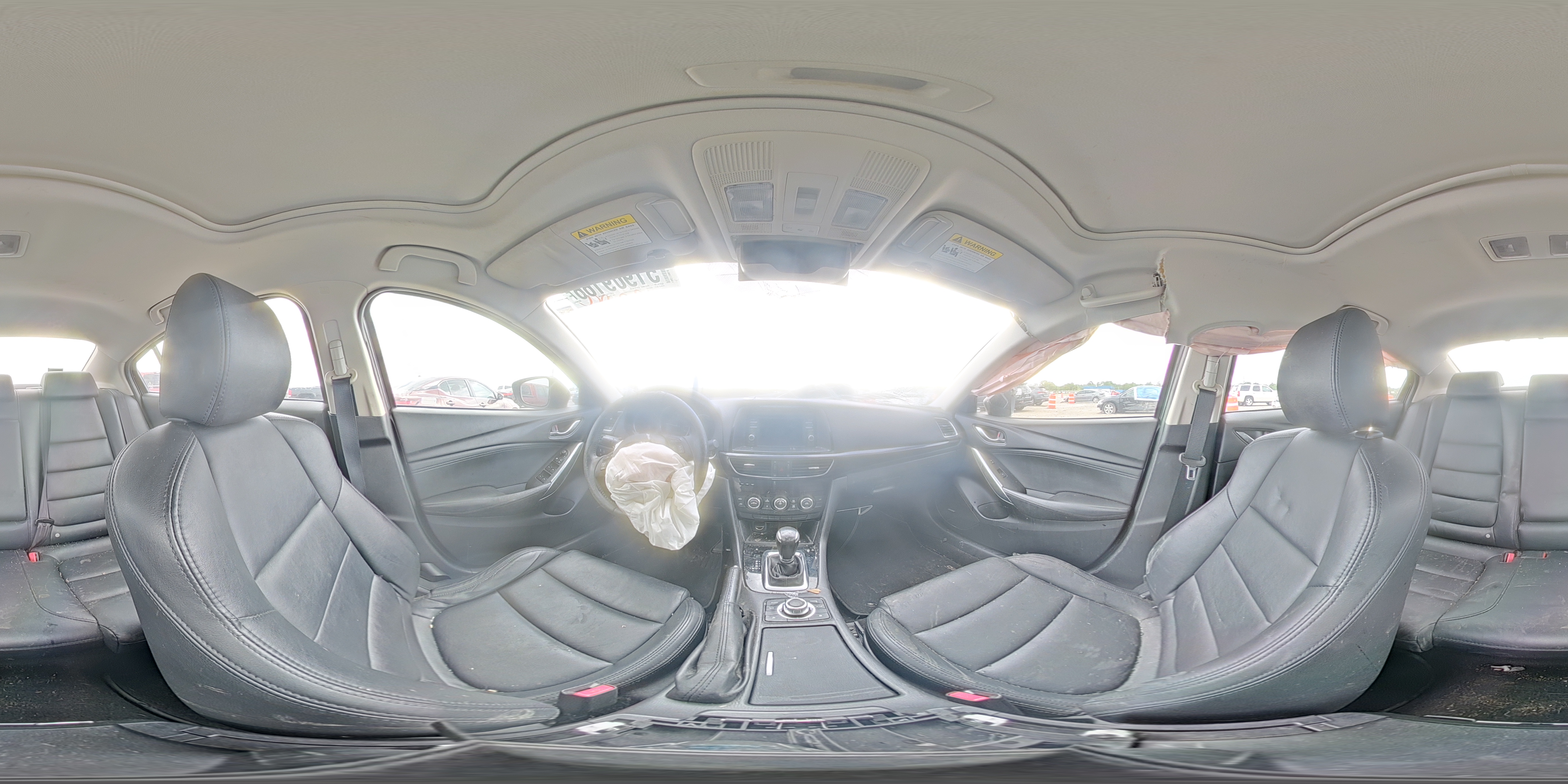 2015 Mazda 6 Touring Gray vin: JM1GJ1V53F1220841