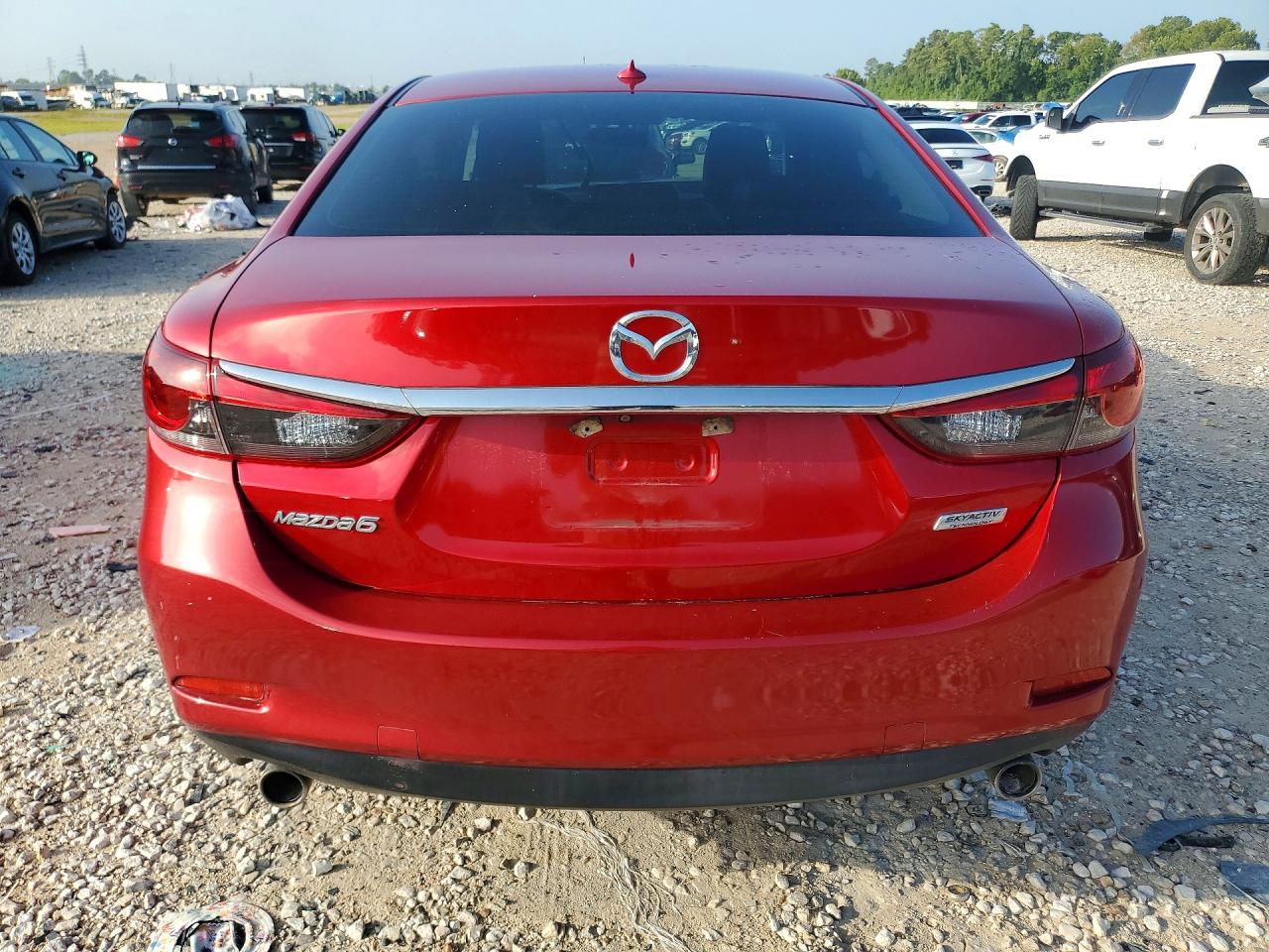 2016 Mazda 6 Touring Red vin: JM1GJ1V53G1407918