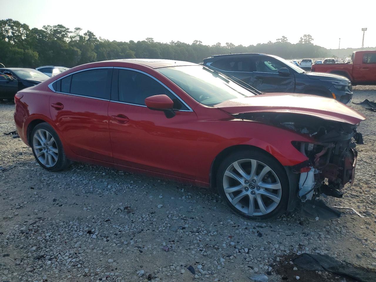 2016 Mazda 6 Touring Red vin: JM1GJ1V53G1407918