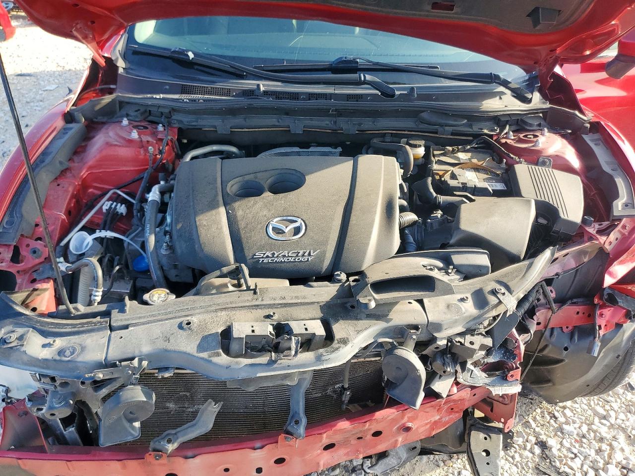 2016 Mazda 6 Touring Red vin: JM1GJ1V53G1407918