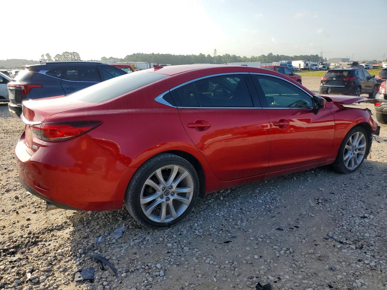 2016 Mazda 6 Touring Red vin: JM1GJ1V53G1407918