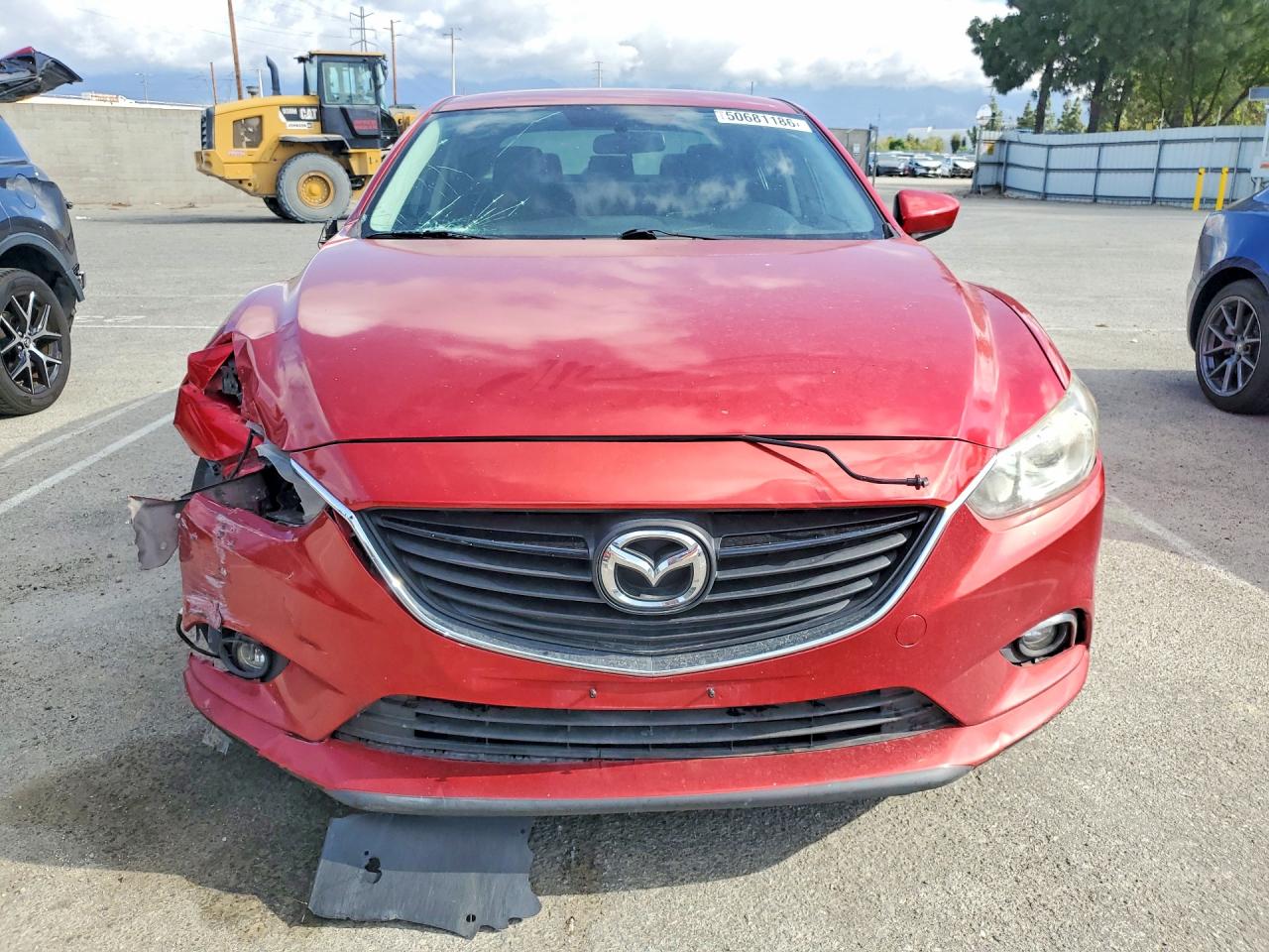 2014 Mazda 6 Touring Burgundy vin: JM1GJ1V54E1101646