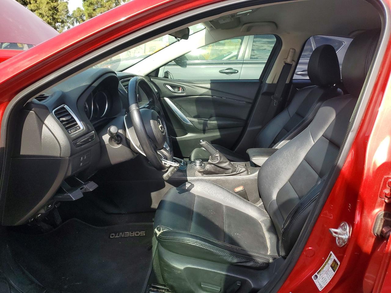 2014 Mazda 6 Touring Burgundy vin: JM1GJ1V54E1101646