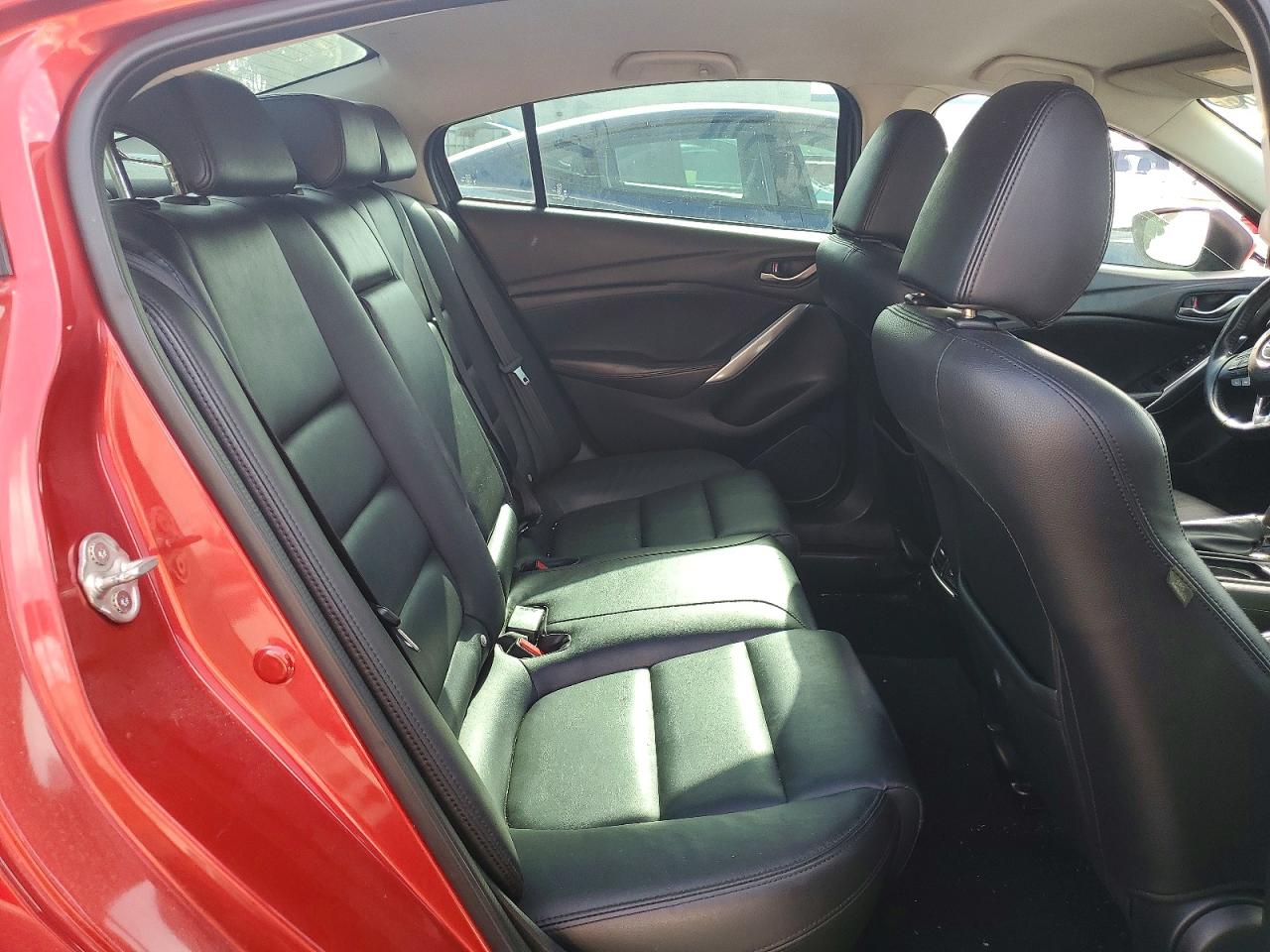 2014 Mazda 6 Touring Burgundy vin: JM1GJ1V54E1101646