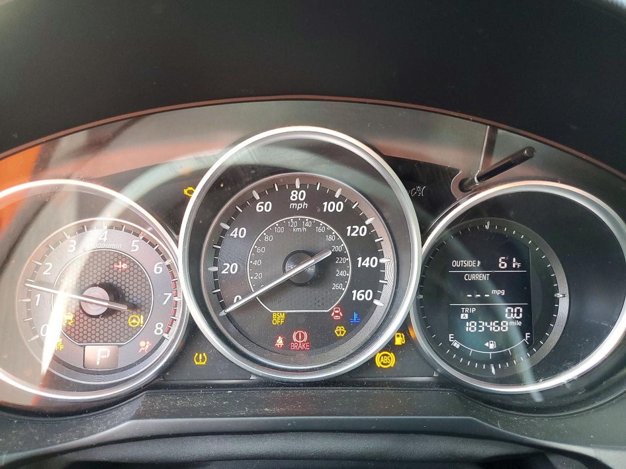 2014 Mazda 6 Touring Burgundy vin: JM1GJ1V54E1101646