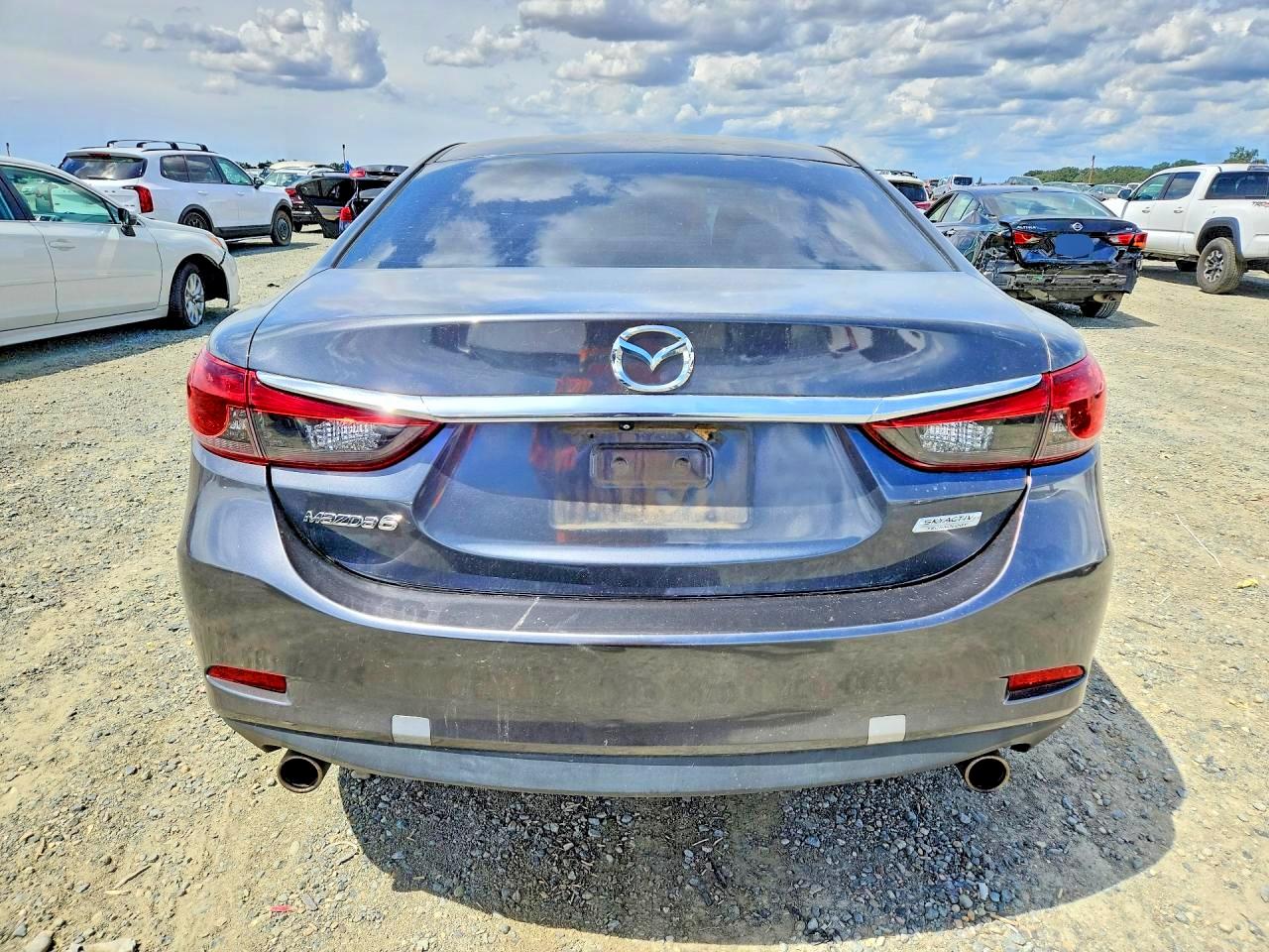 2014 Mazda 6 Gray vin: JM1GJ1V54E1107947