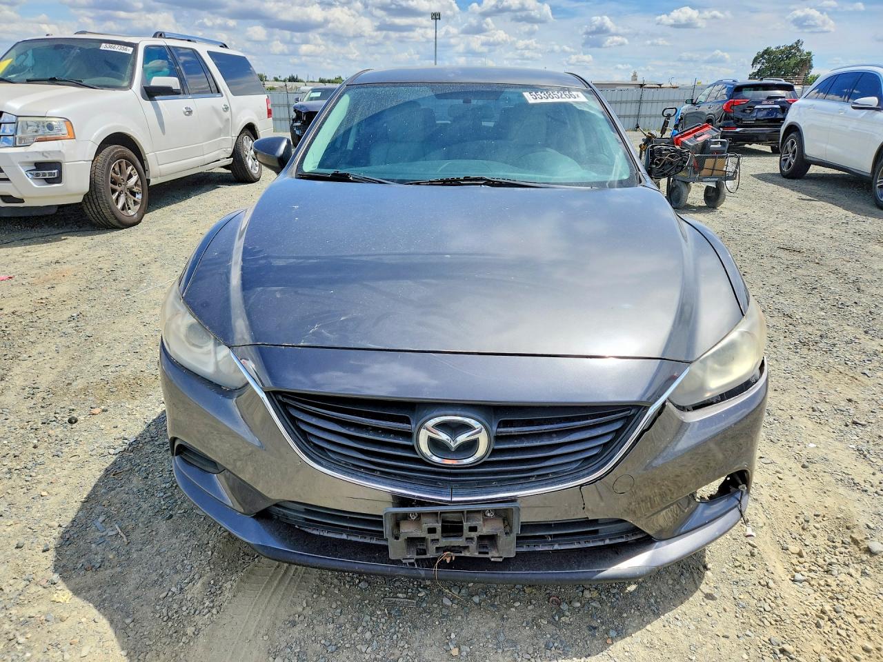 2014 Mazda 6 Gray vin: JM1GJ1V54E1107947