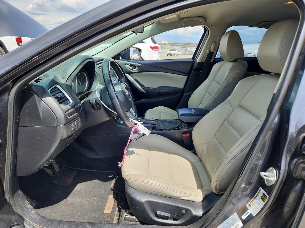 2014 Mazda 6 Gray vin: JM1GJ1V54E1107947