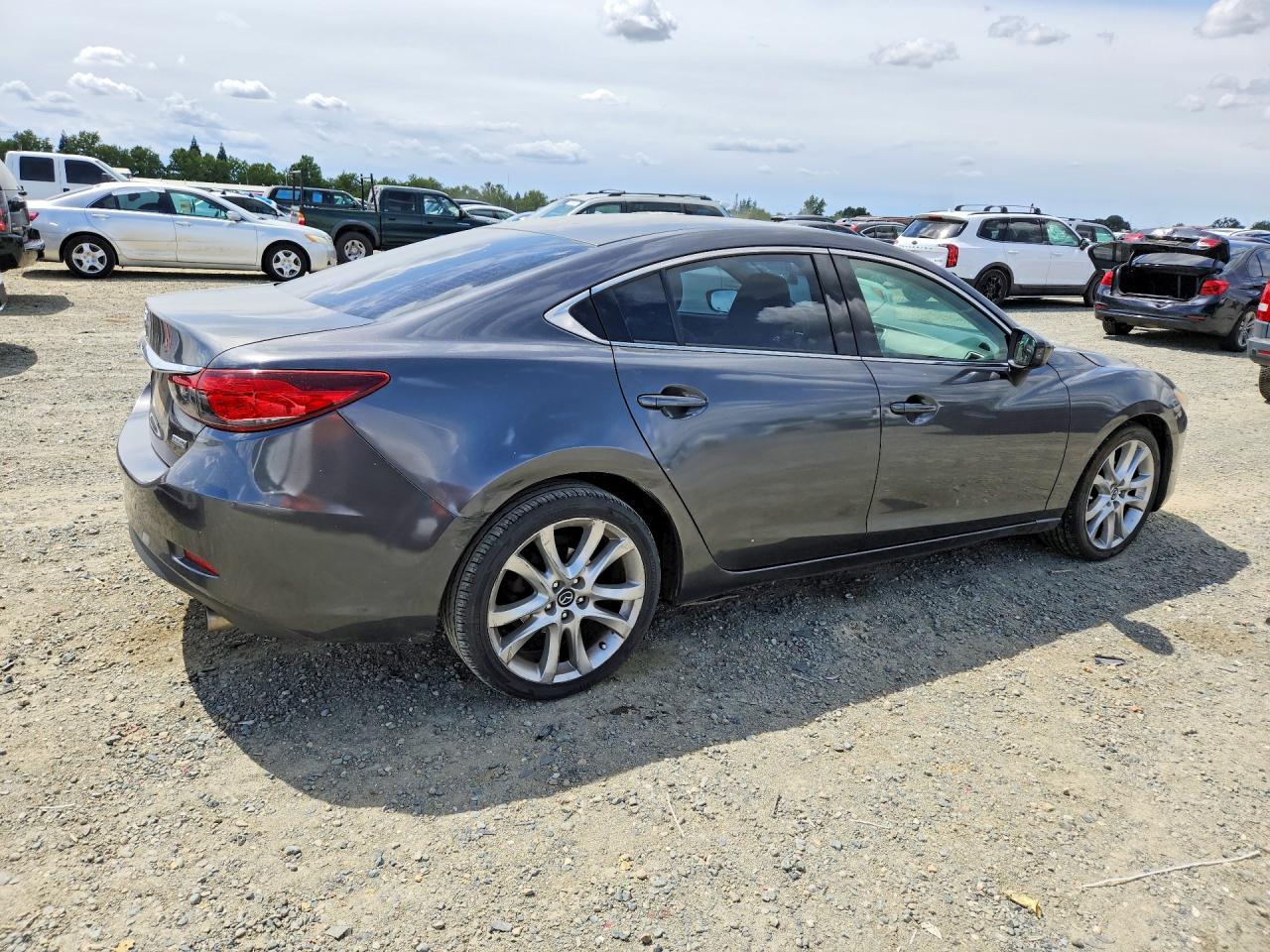 2014 Mazda 6 Gray vin: JM1GJ1V54E1107947