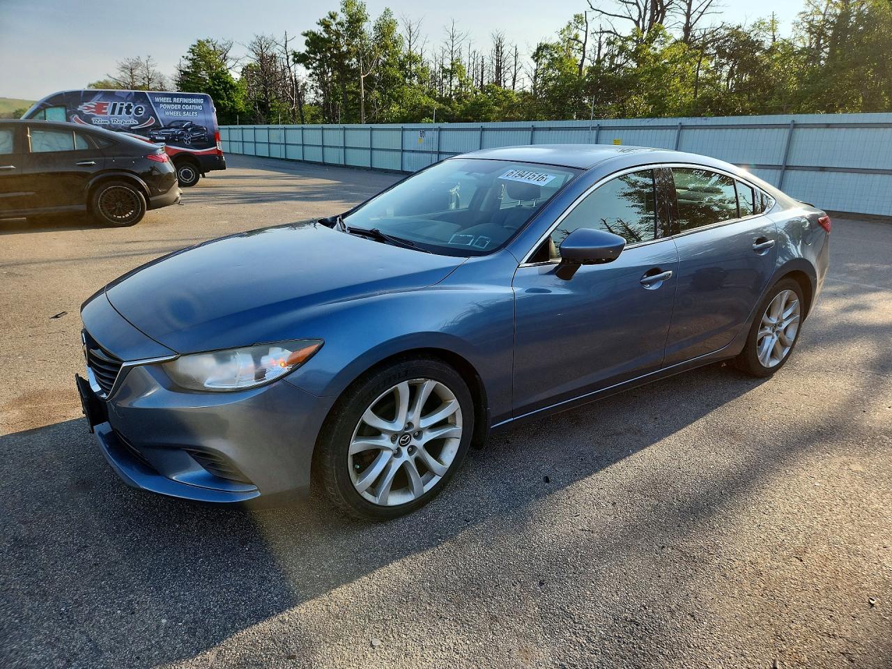 2015 Mazda 6 Touring Blue vin: JM1GJ1V54F1184366