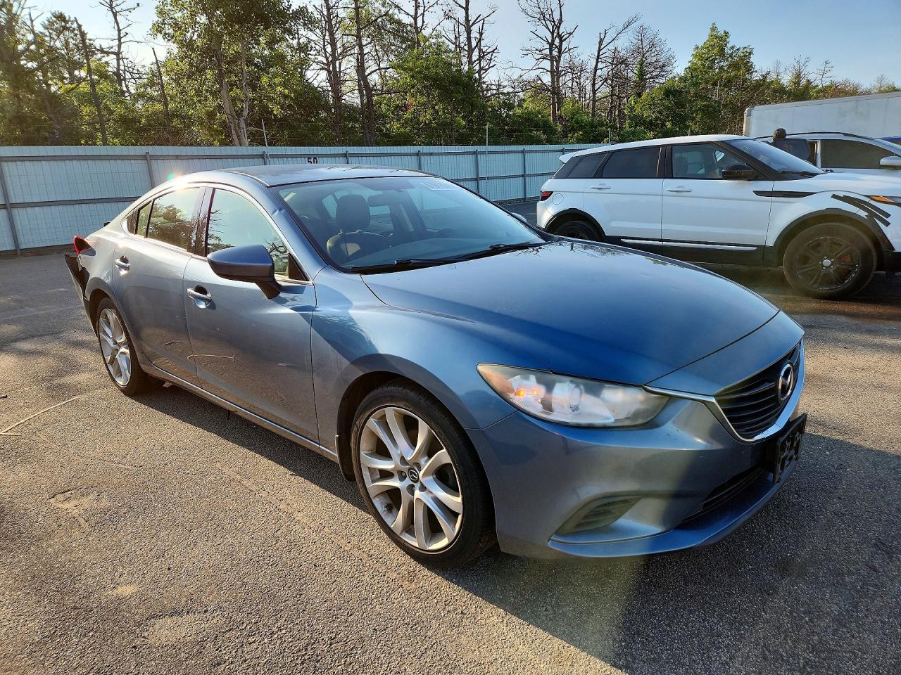 2015 Mazda 6 Touring Blue vin: JM1GJ1V54F1184366