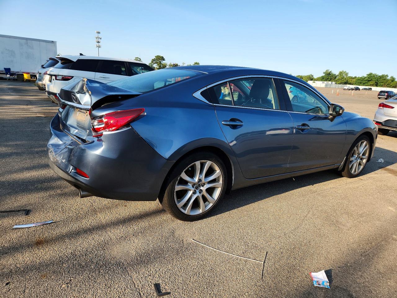 2015 Mazda 6 Touring Blue vin: JM1GJ1V54F1184366