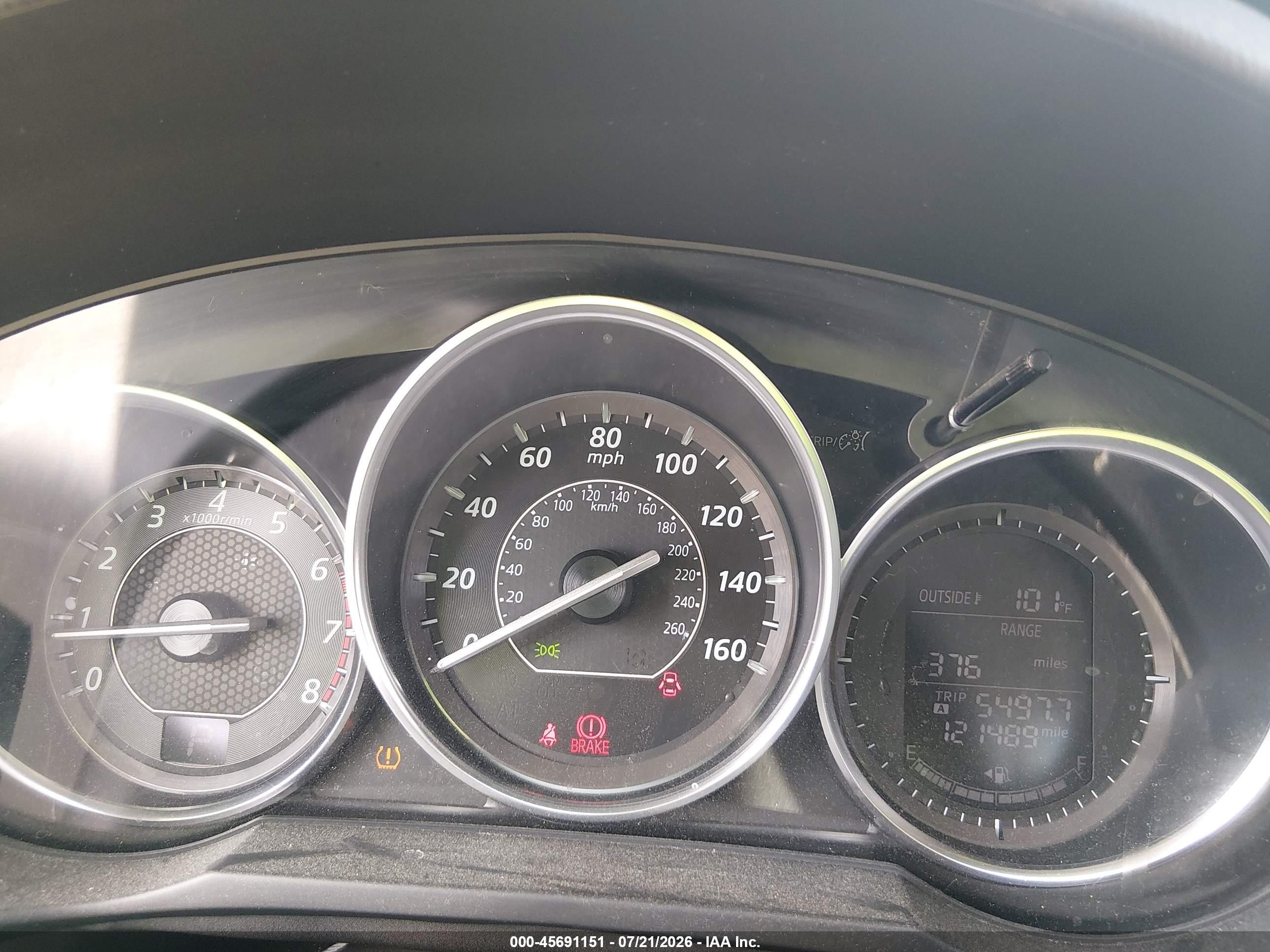 2015 Mazda Mazda6 I Touring Silver vin: JM1GJ1V54F1199692