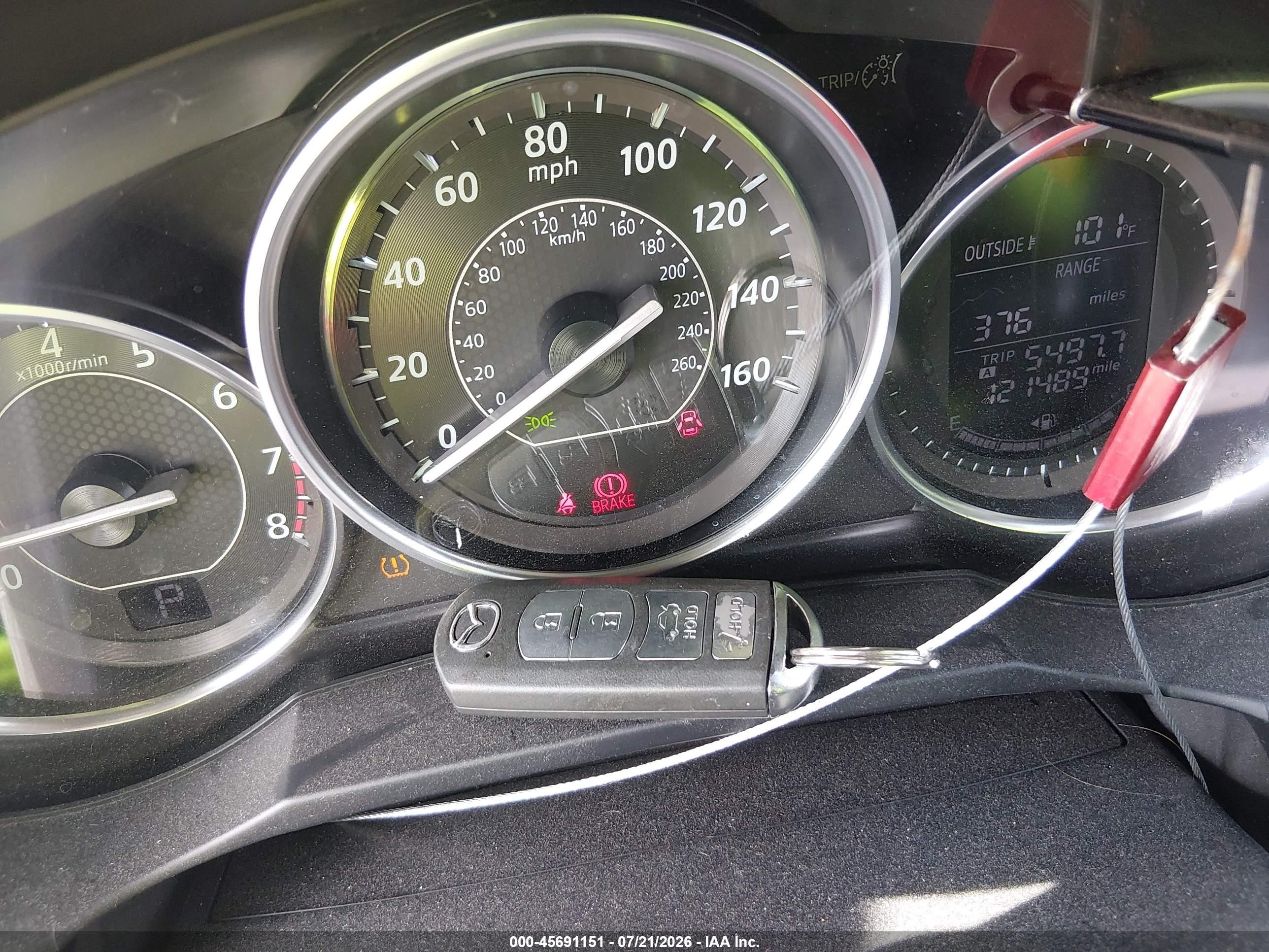 2015 Mazda Mazda6 I Touring Silver vin: JM1GJ1V54F1199692