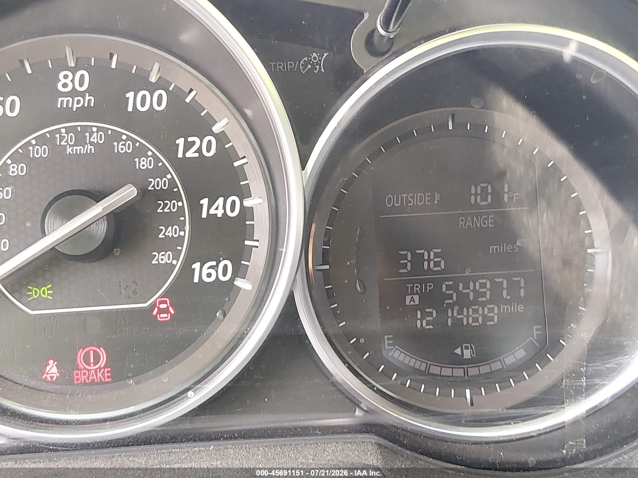 2015 Mazda Mazda6 I Touring Silver vin: JM1GJ1V54F1199692