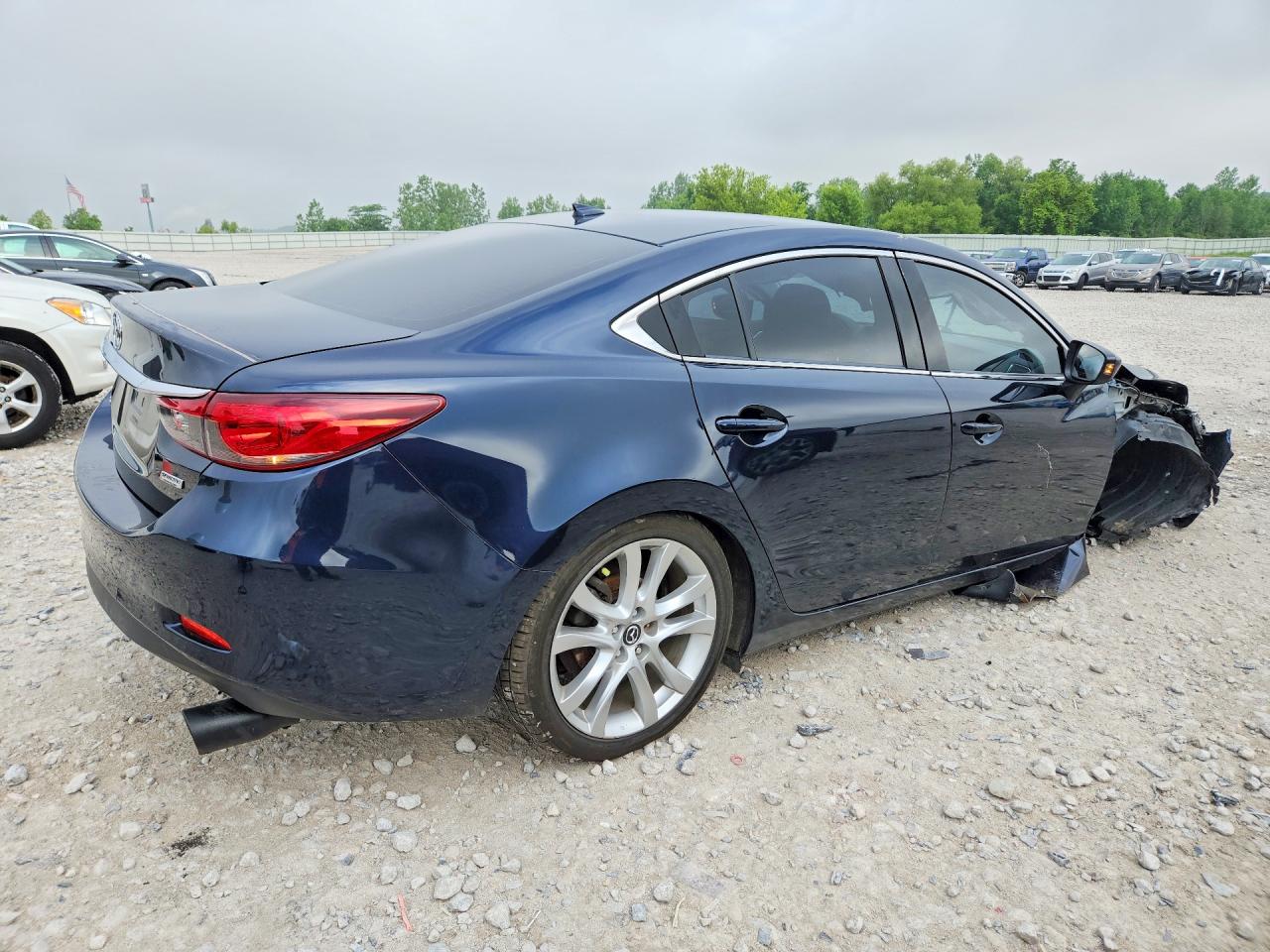 2015 Mazda 6 Touring Blue vin: JM1GJ1V54F1206253