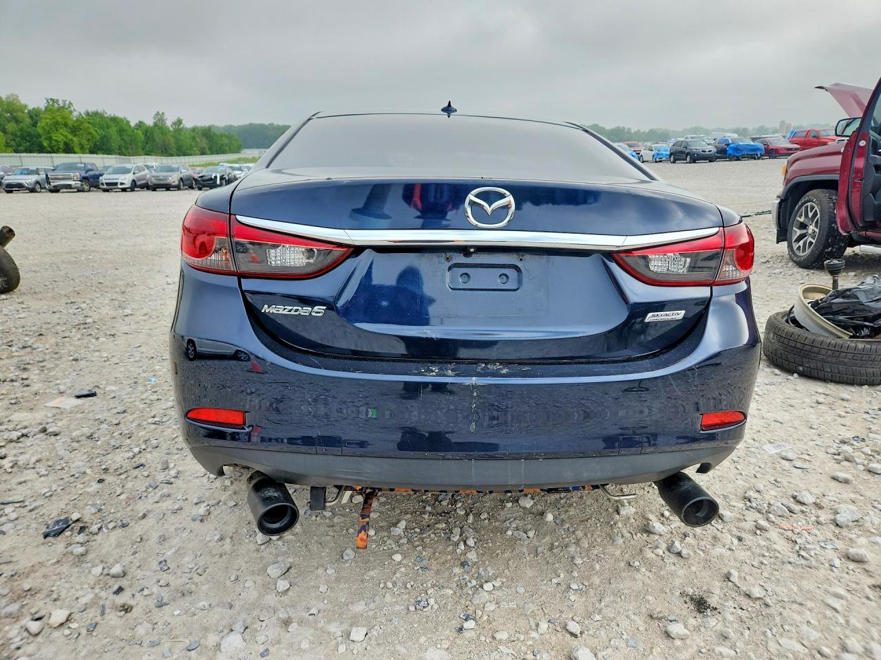 2015 Mazda 6 Touring Blue vin: JM1GJ1V54F1206253