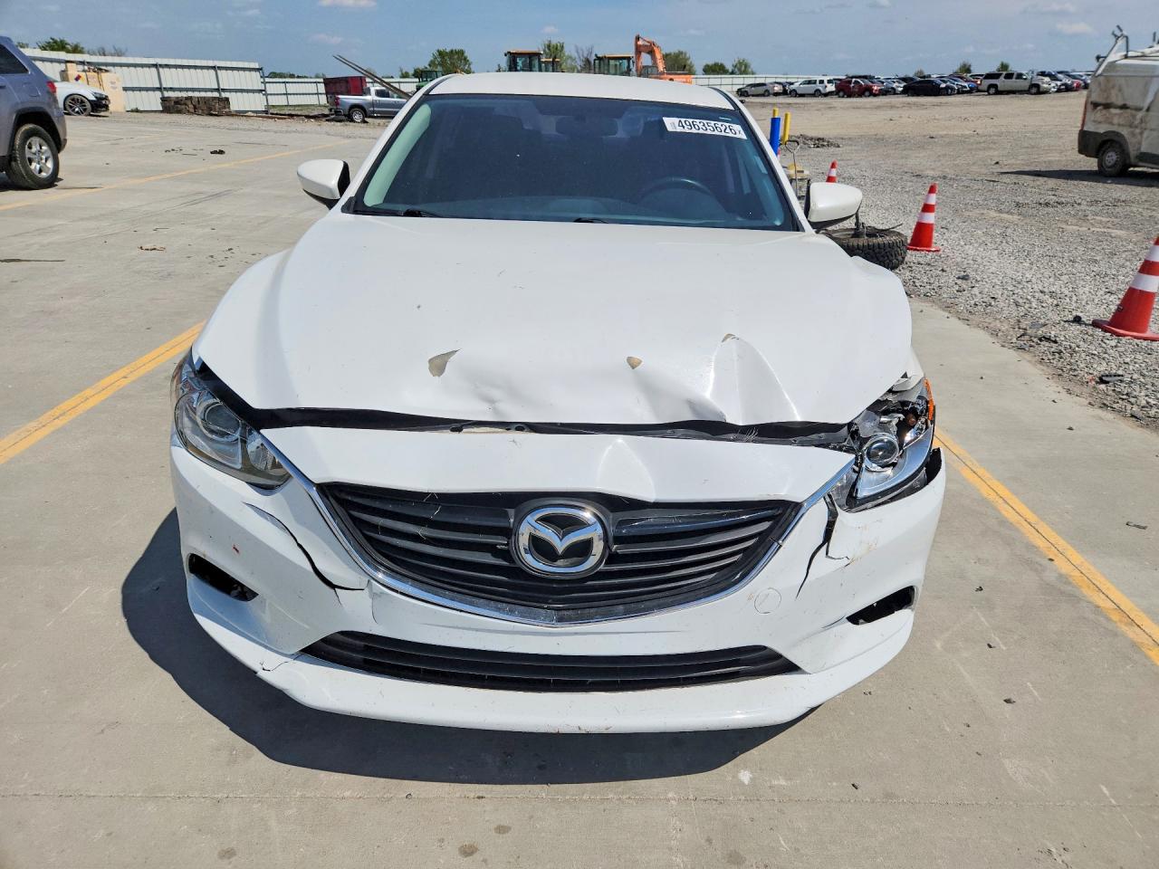2015 Mazda 6 Touring White vin: JM1GJ1V54F1217785