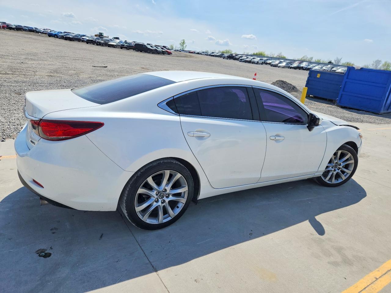 2015 Mazda 6 Touring White vin: JM1GJ1V54F1217785