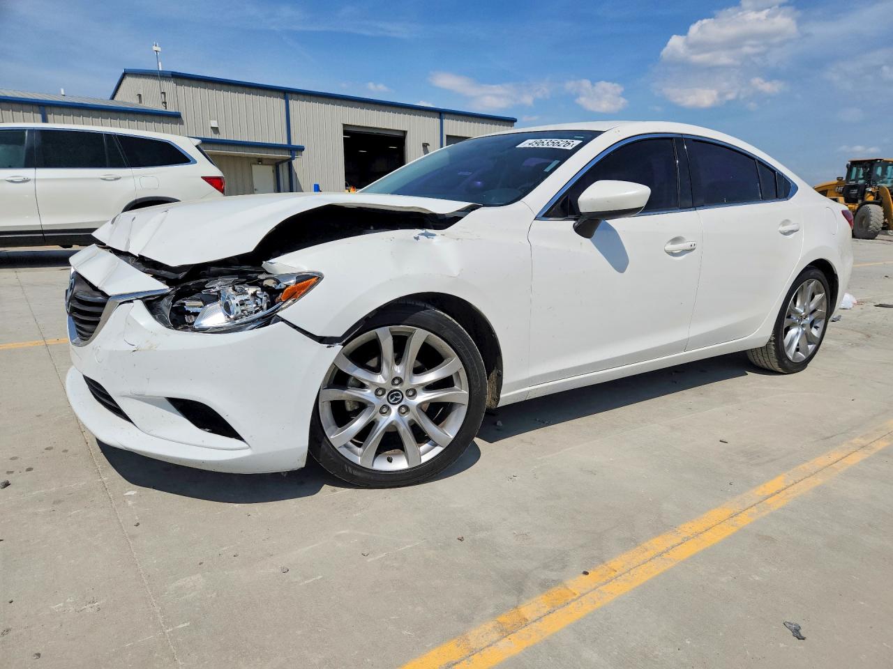 2015 Mazda 6 Touring White vin: JM1GJ1V54F1217785
