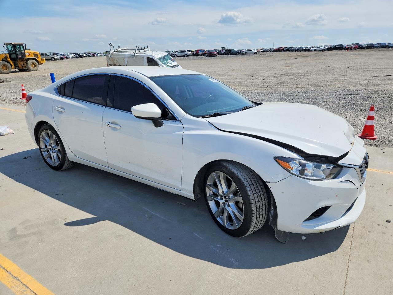 2015 Mazda 6 Touring White vin: JM1GJ1V54F1217785