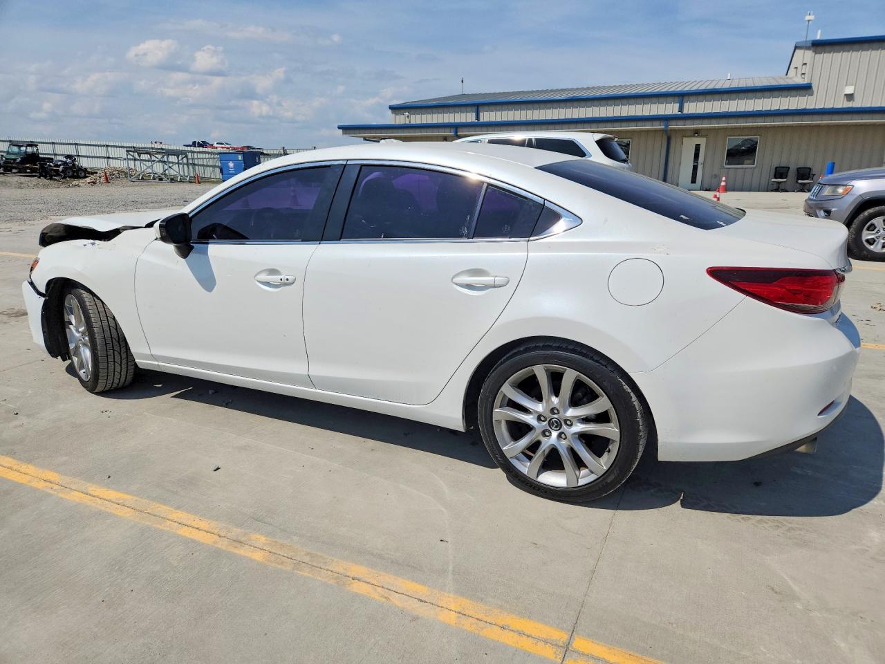 2015 Mazda 6 Touring White vin: JM1GJ1V54F1217785