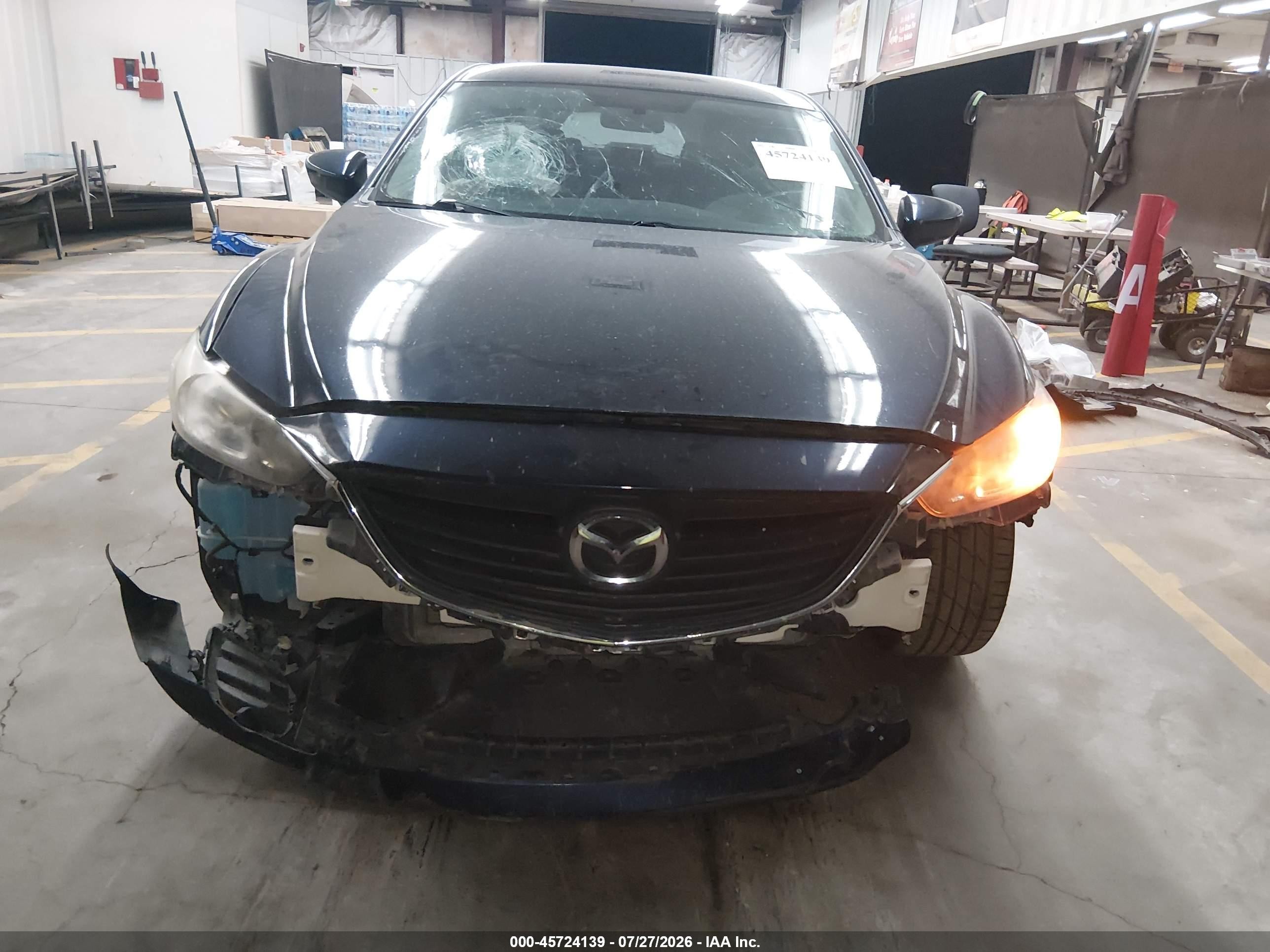 2015 Mazda Mazda6 I Touring Blue vin: JM1GJ1V54F1220296