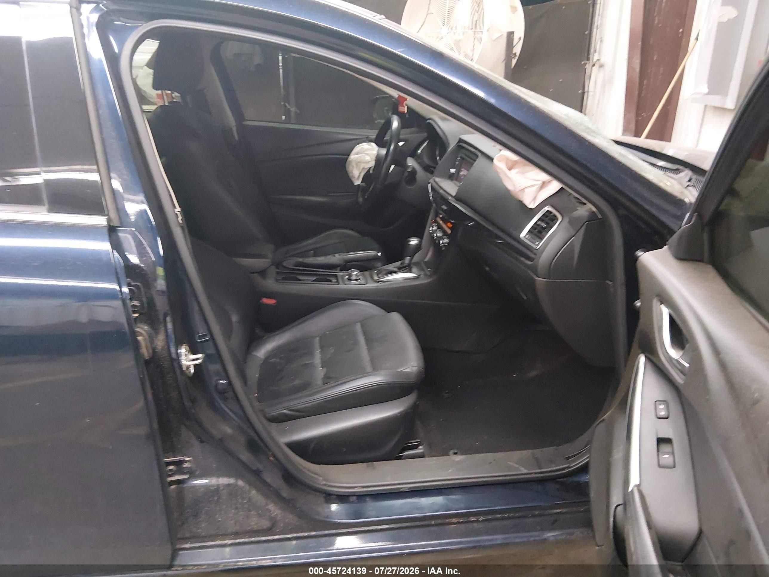 2015 Mazda Mazda6 I Touring Blue vin: JM1GJ1V54F1220296
