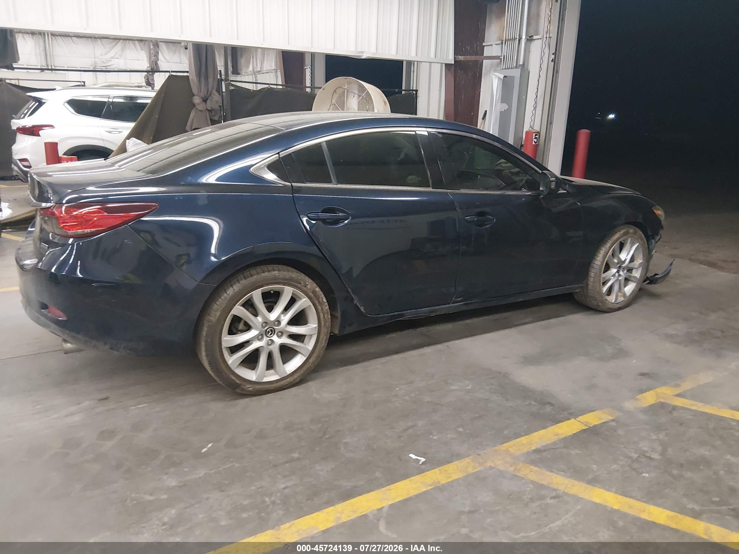 2015 Mazda Mazda6 I Touring Blue vin: JM1GJ1V54F1220296